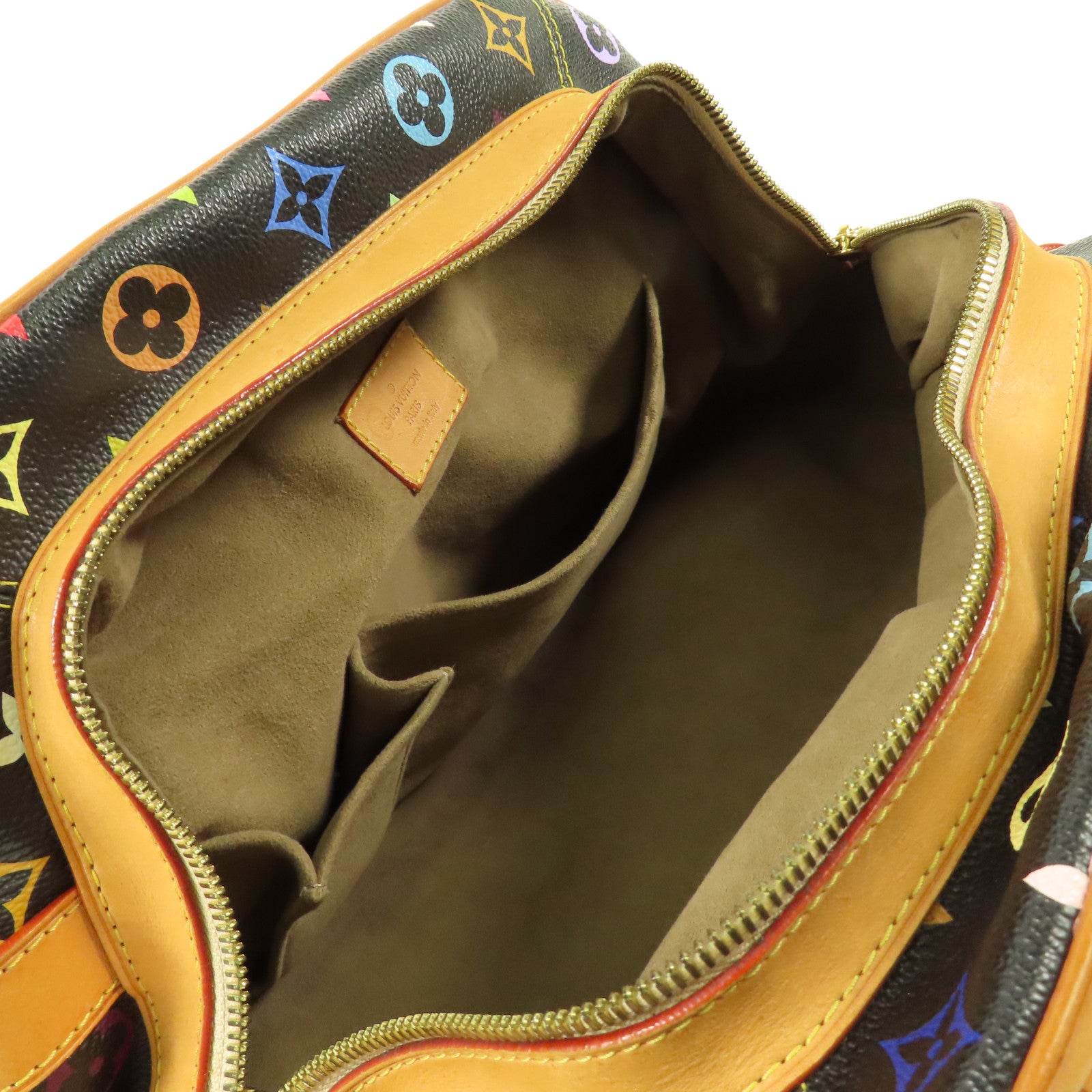 LOUIS VUITTON Monogram Multicolore Claudia金扣手挽袋