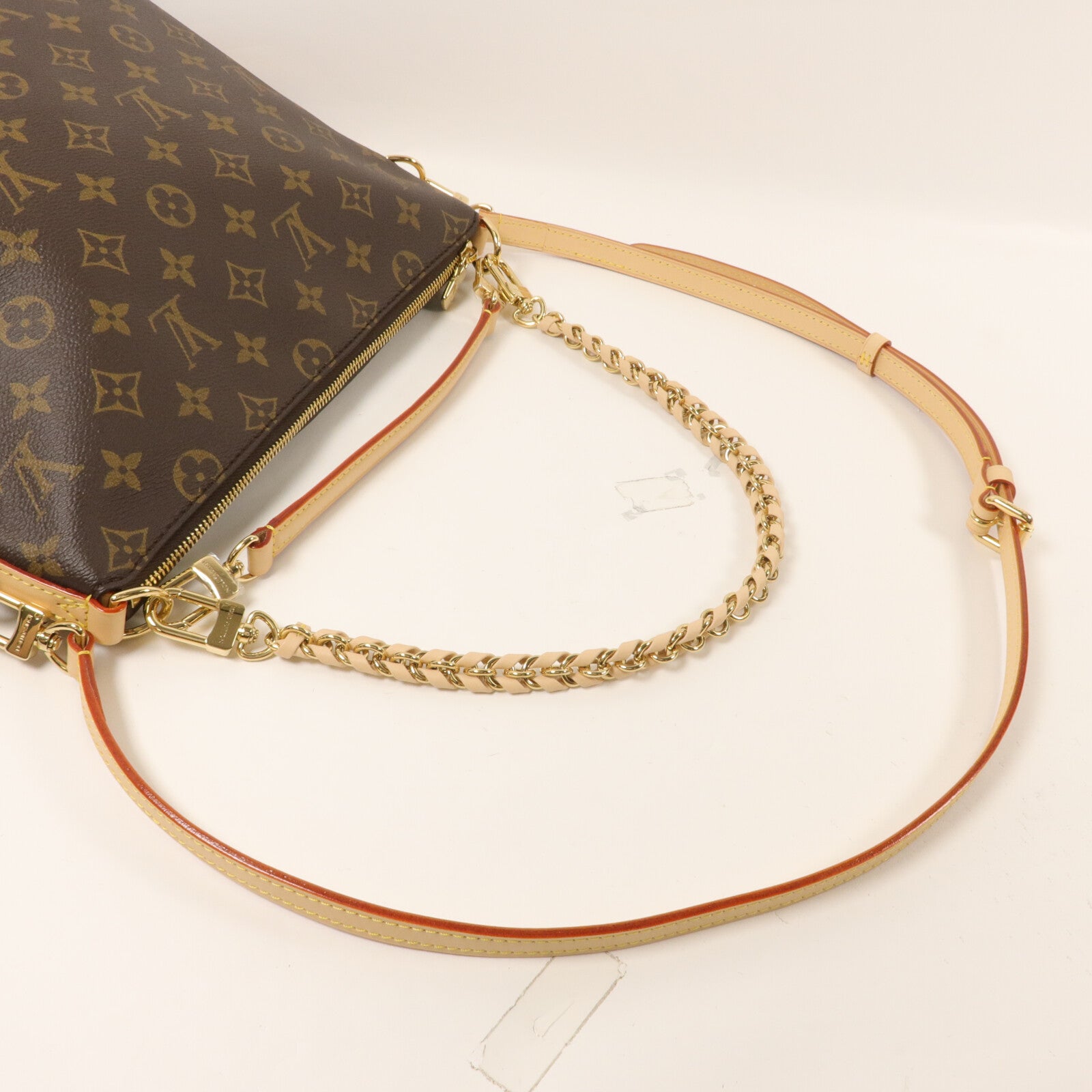 LOUIS VUITTON Monogram Multipass鏈帶手挽肩背兩用袋