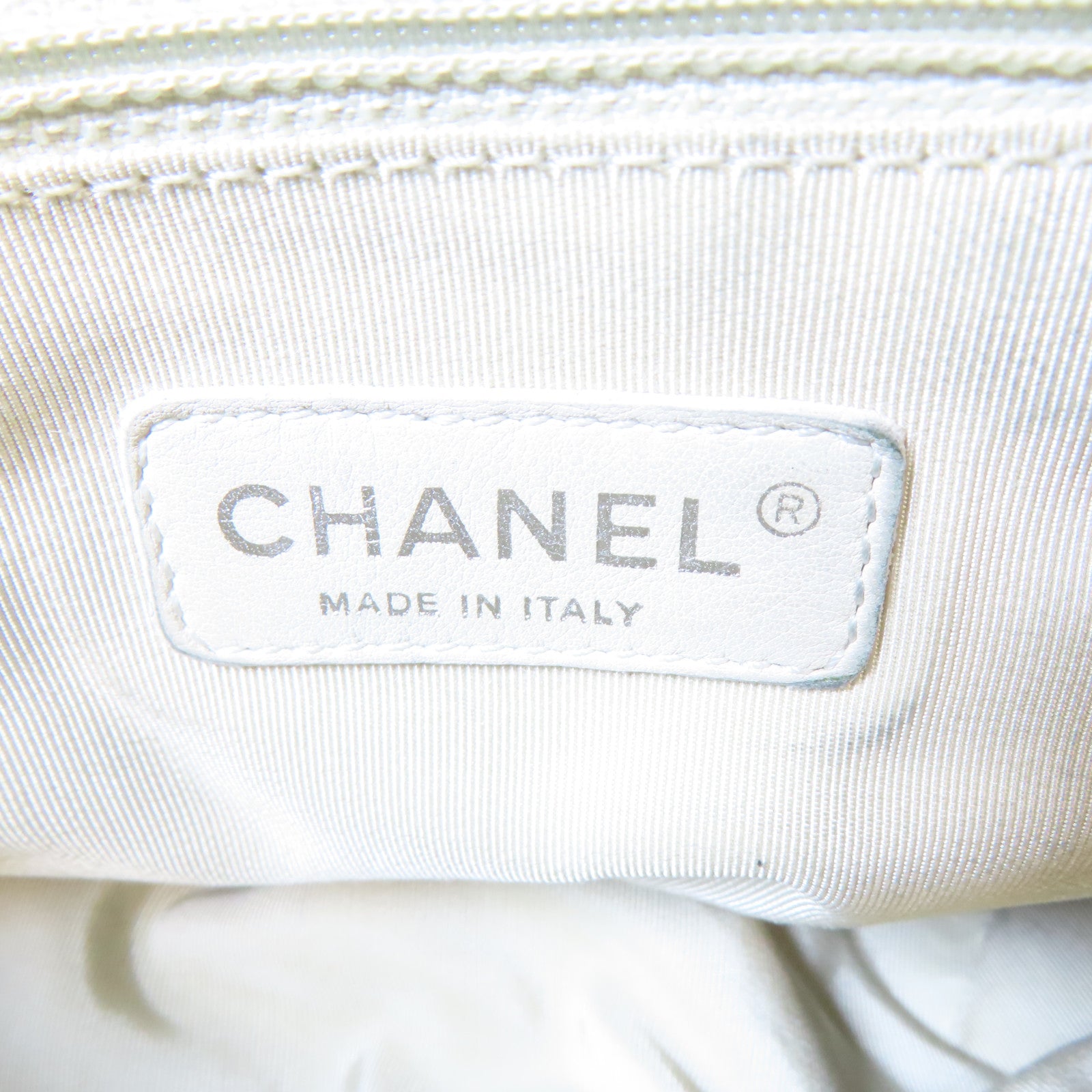 CHANEL 【清倉大減價】菱格牛皮皮革Chain Shoulder鏈帶肩背袋黑色