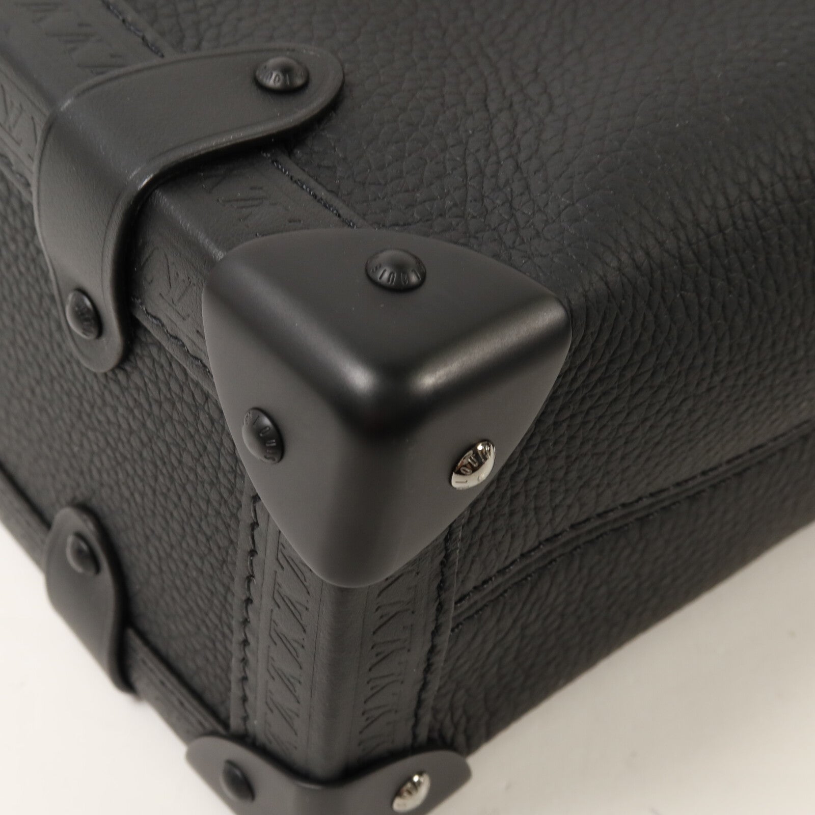 LOUIS VUITTON 【激減優惠】牛皮皮革Side Trunk MM手挽肩背兩用袋