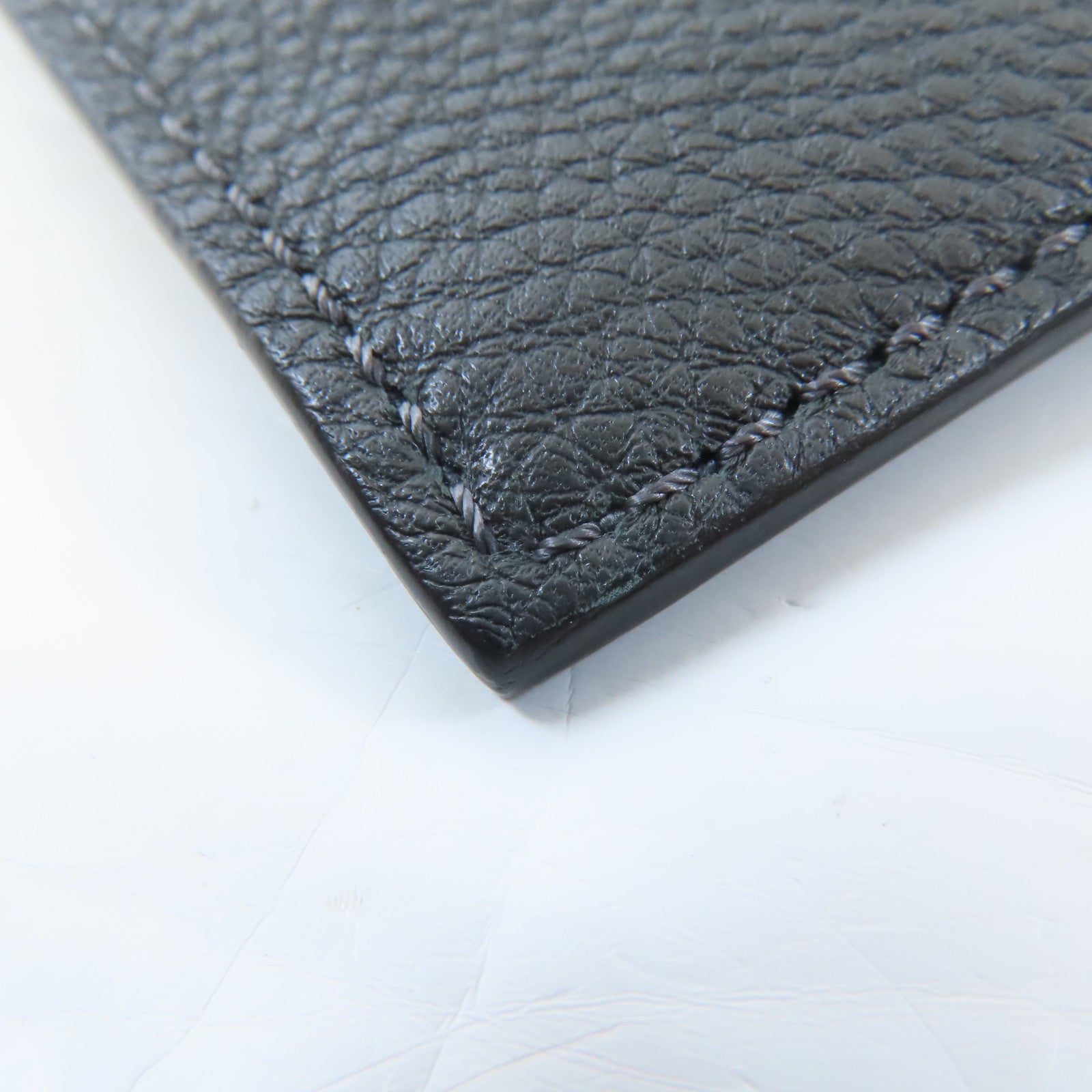 FENDI 牛皮皮革Tote Bag銀扣手挽袋灰色