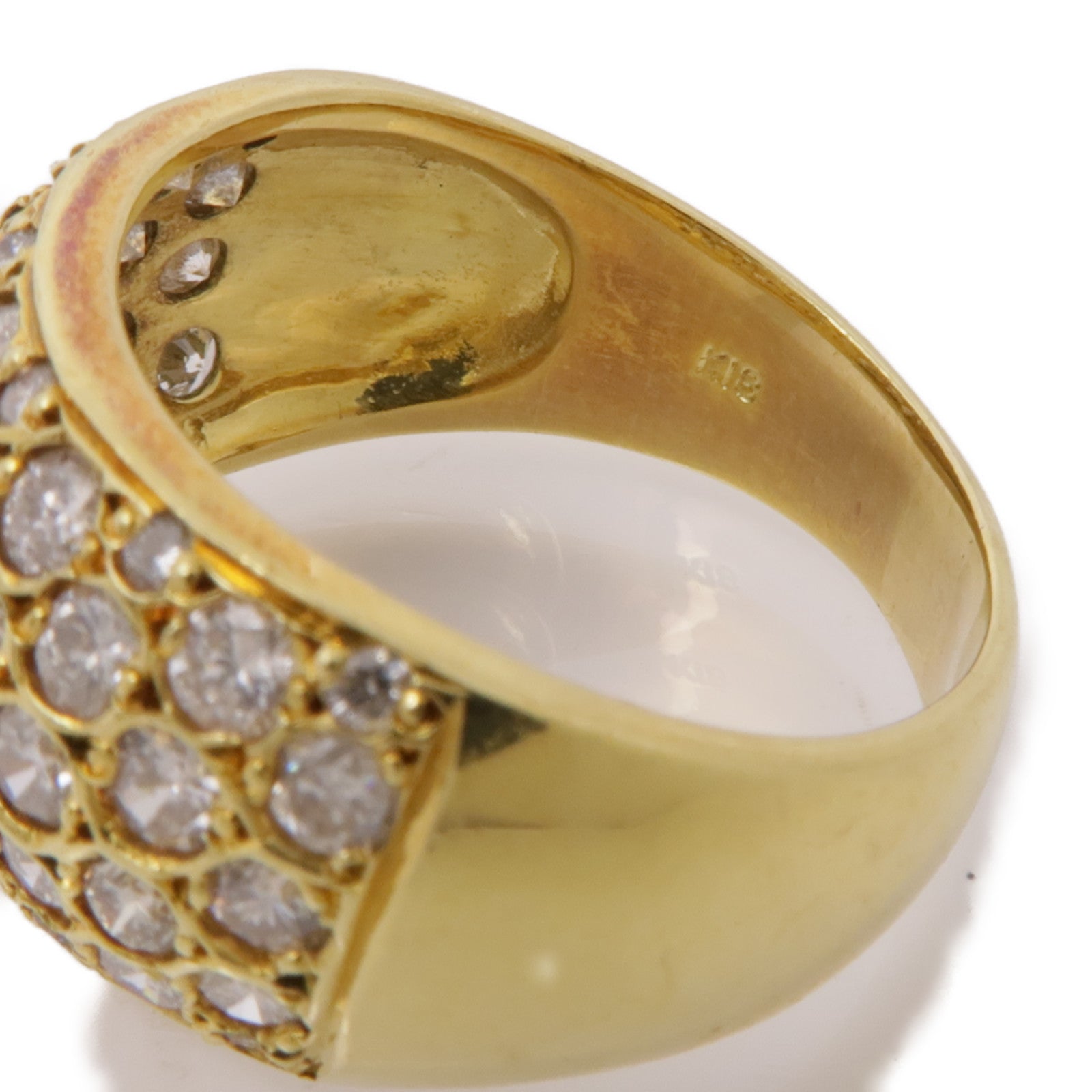 JEWELRY 【激減優惠】18K黃金Diamond Ring戒指US#6.5