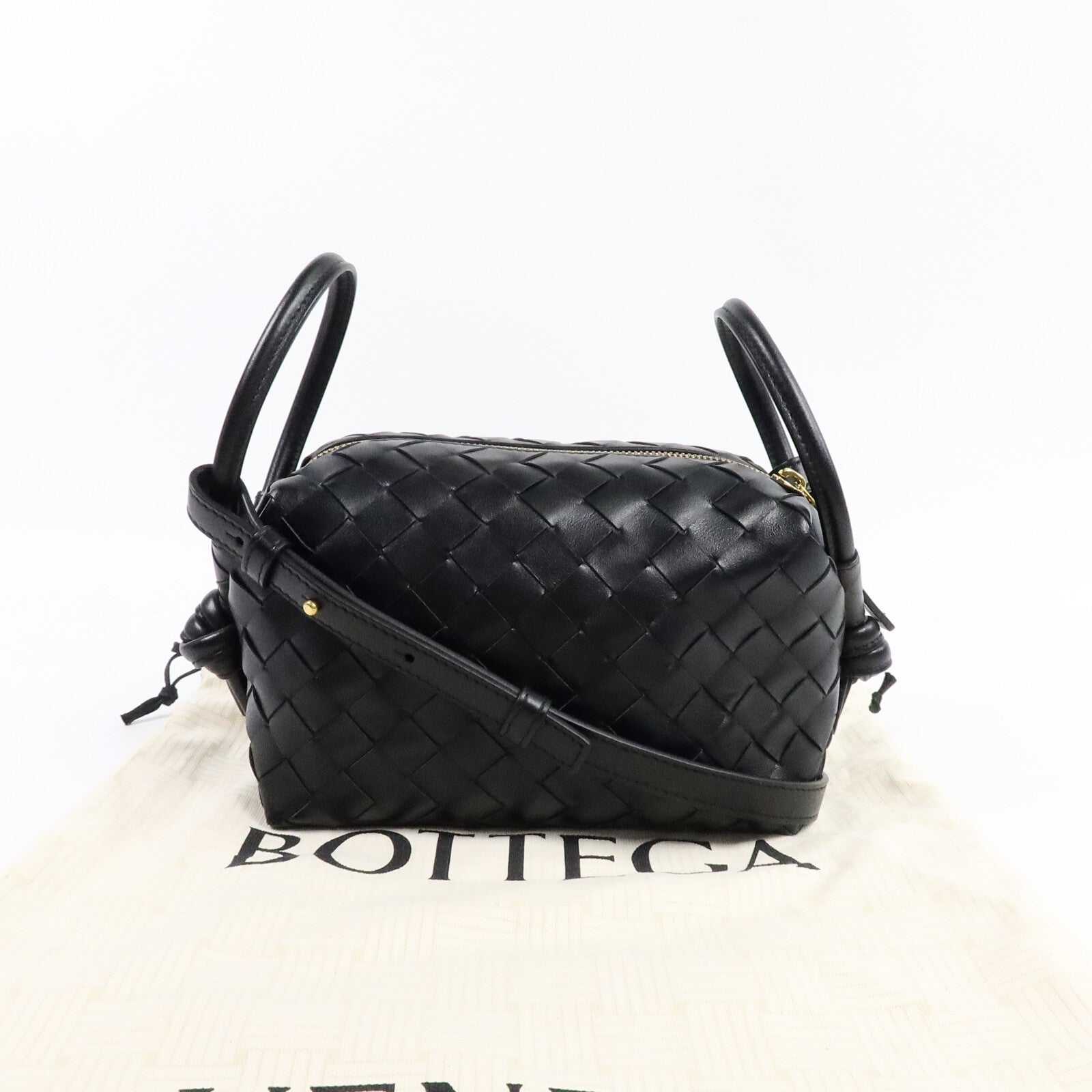 BOTTEGA VENETA 羊皮皮革Loop Top Handle Bag肩背袋