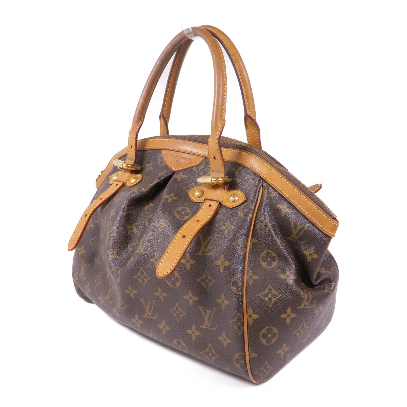 LOUIS VUITTON Monogram Tivoli GM金扣手挽袋