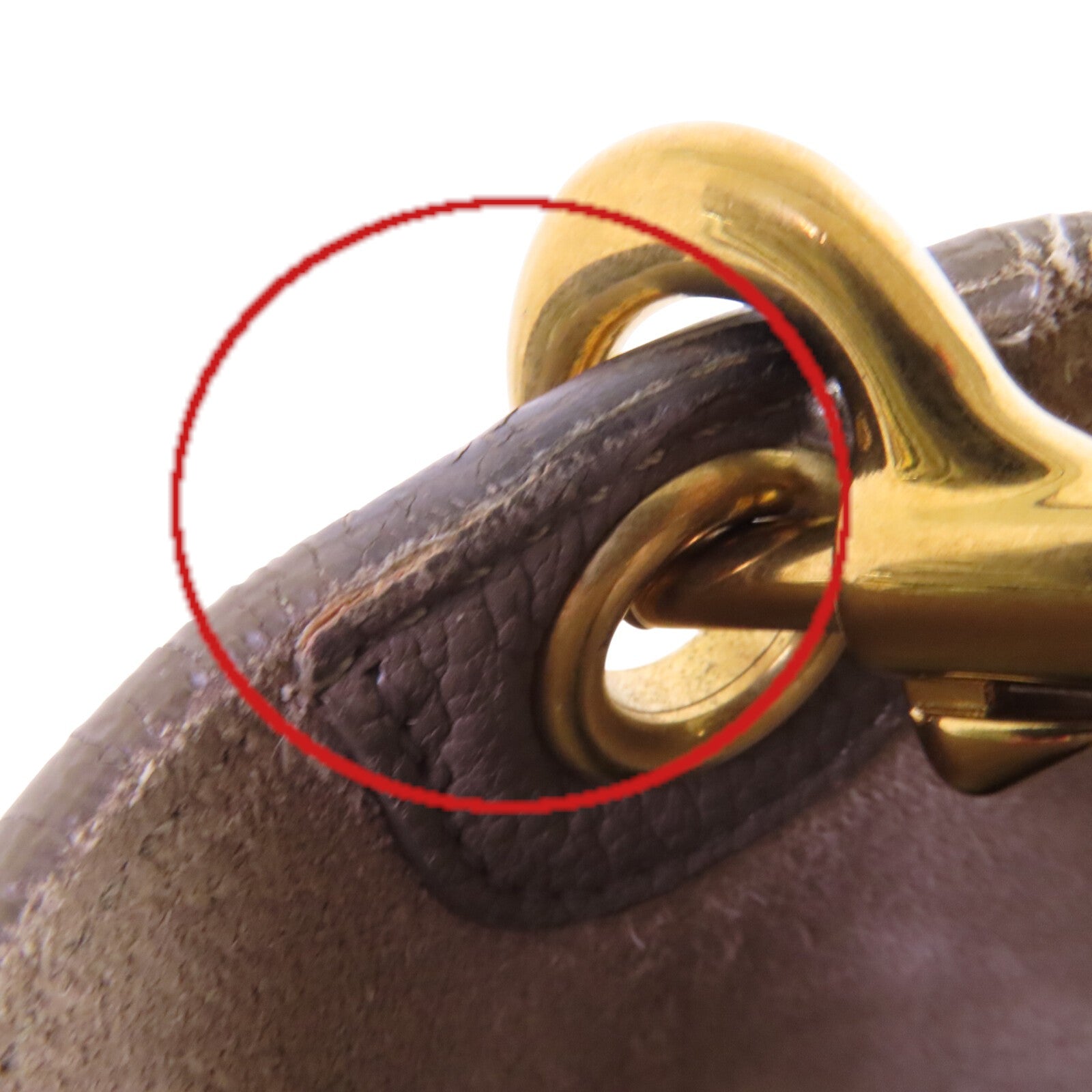 CELINE 牛皮皮革Sangle Bucket Bag金扣肩背袋