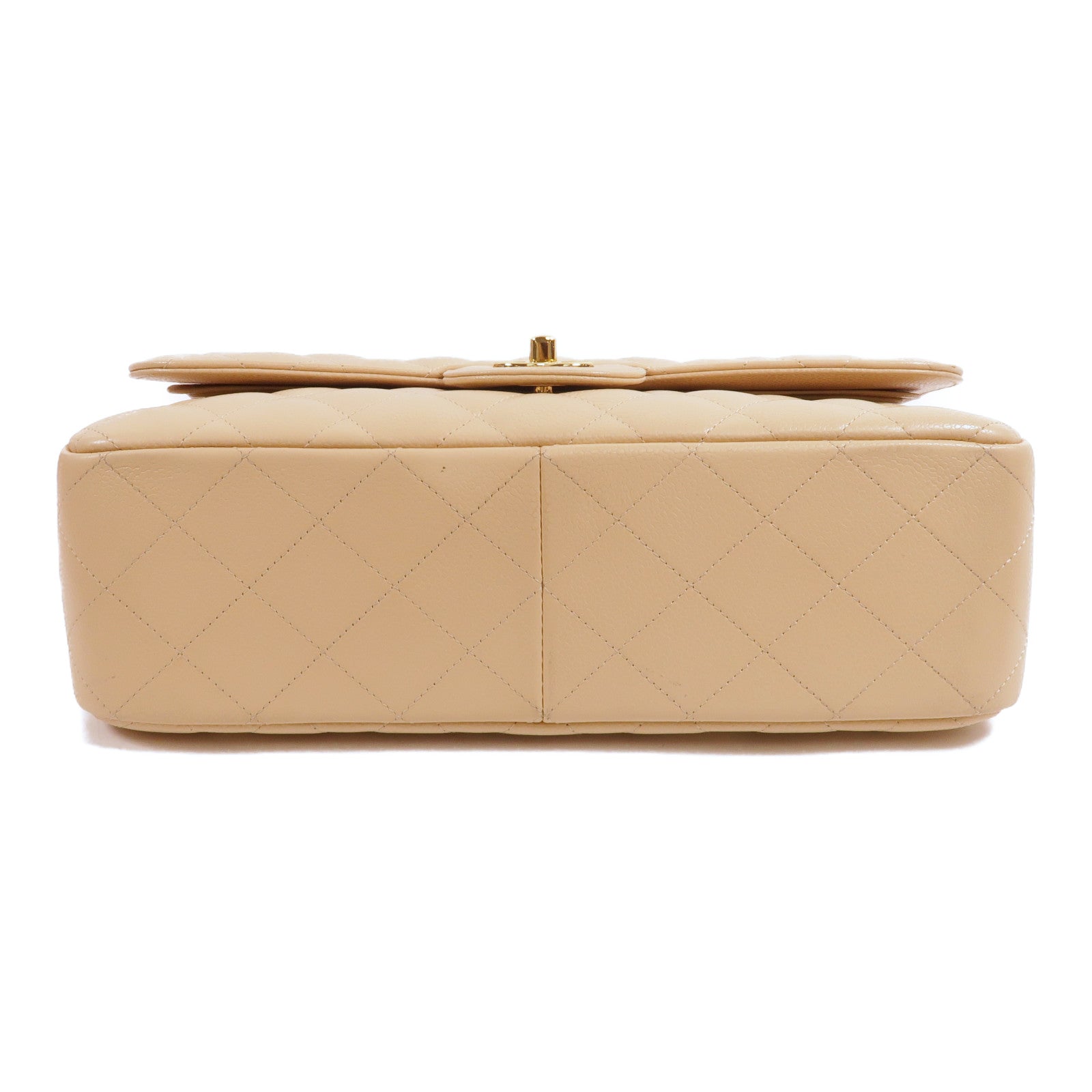 CHANEL 牛皮皮革Large Classic鏈帶肩背袋