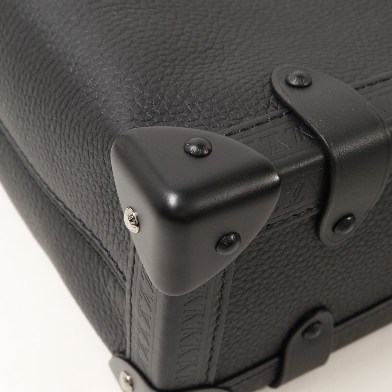 LOUIS VUITTON 【激減優惠】牛皮皮革Side Trunk MM手挽肩背兩用袋