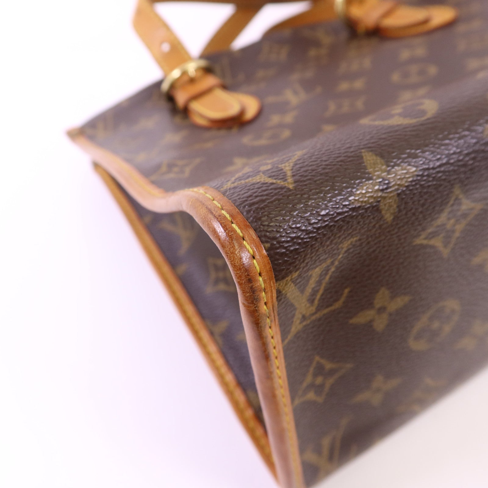 LOUIS VUITTON Monogram Popincourt Haut金扣肩背袋