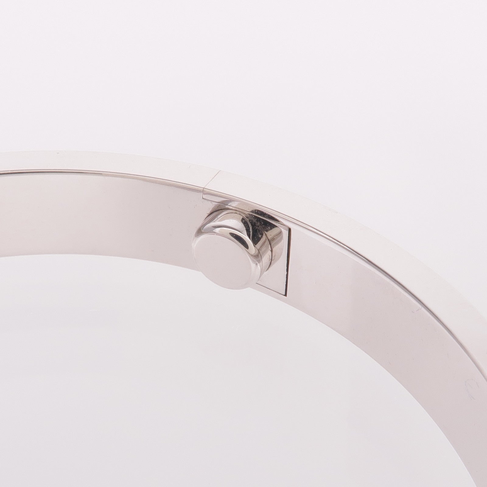 CARTIER 【激減優惠】18K白金Love Bracelet鑽石手鐲Cartier#17