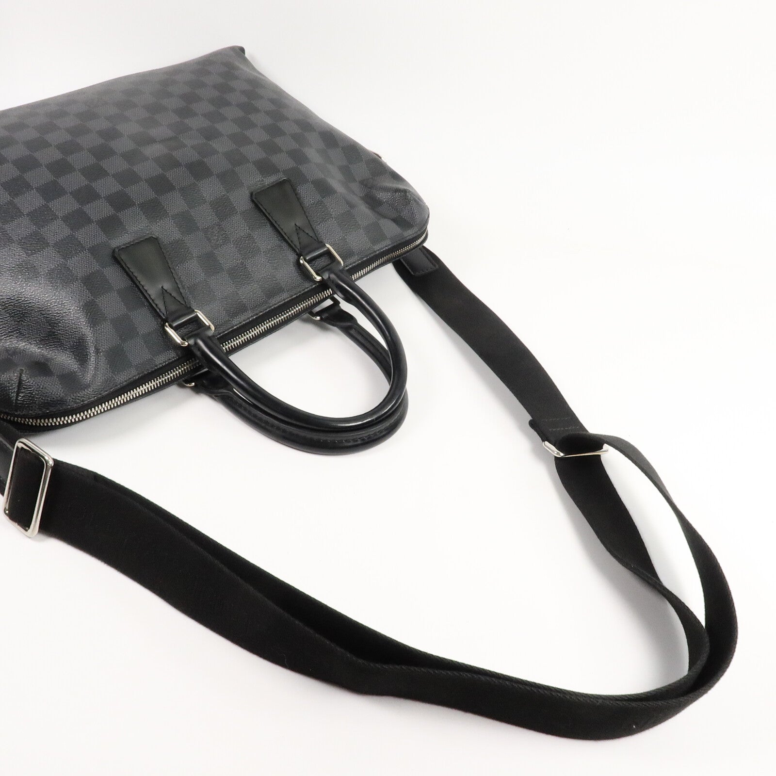 LOUIS VUITTON Damier Graphite Porte Document Jour Business Bag手挽袋