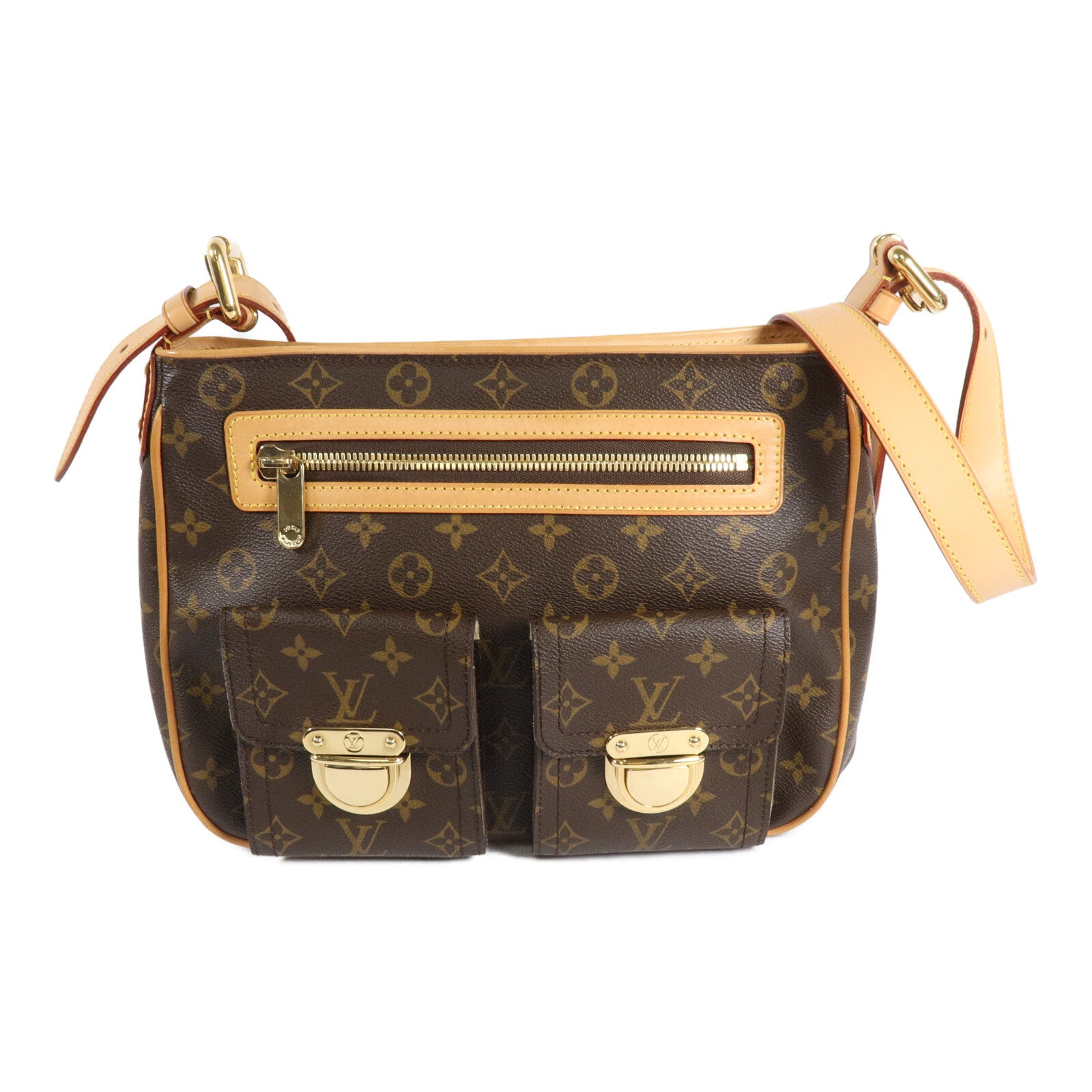 LOUIS VUITTON Monogram Hudson GM肩背袋