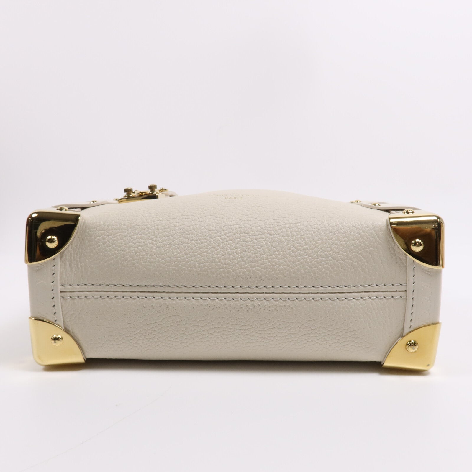 LOUIS VUITTON 牛皮皮革Side Truk PM金扣手挽肩背兩用袋