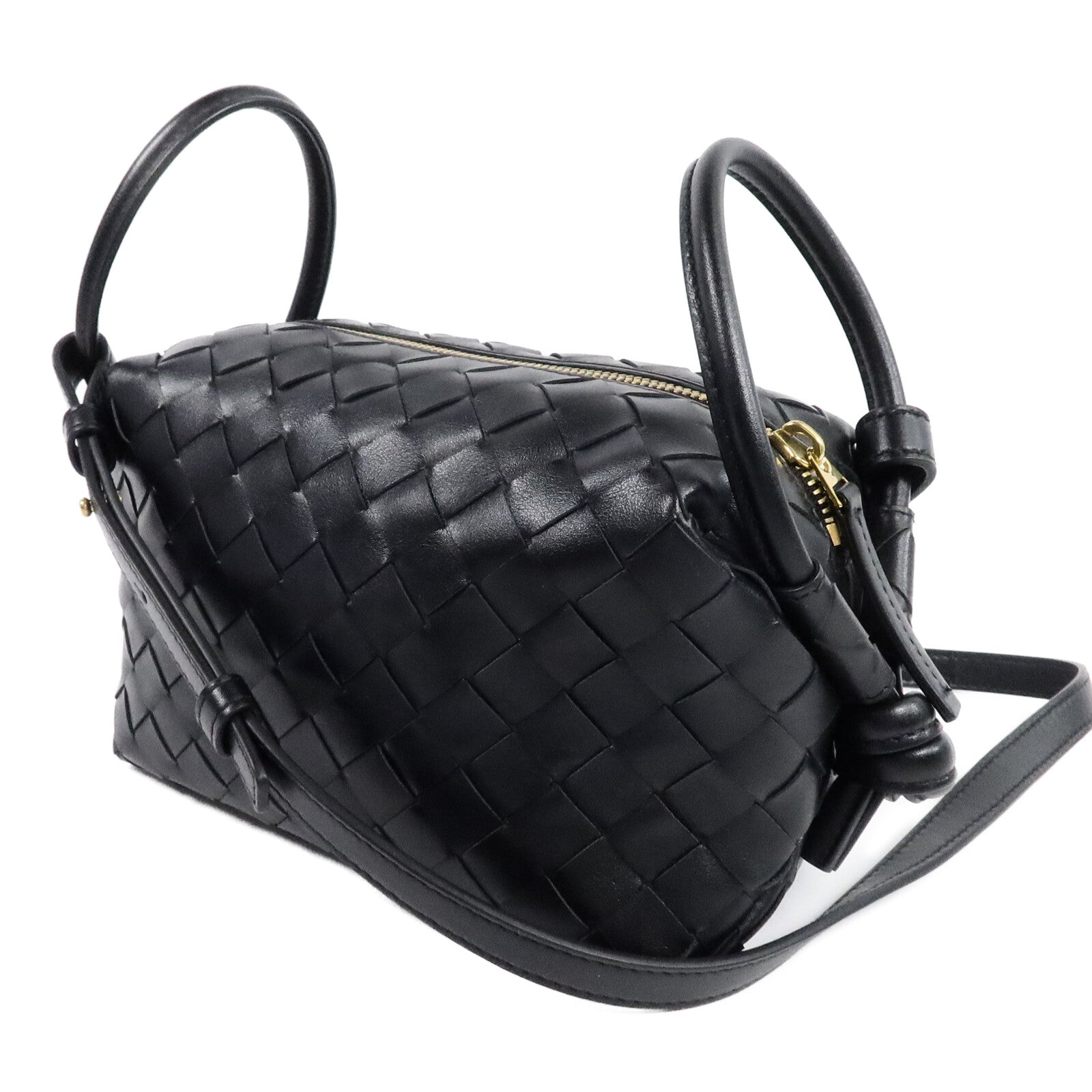 BOTTEGA VENETA 羊皮皮革Loop Top Handle Bag肩背袋