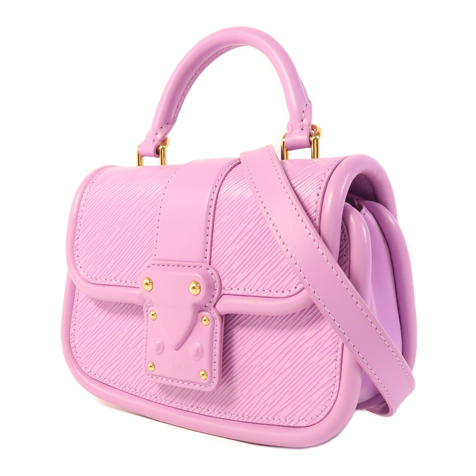 LOUIS VUITTON Epi Hide And Seek金扣手挽肩背兩用袋