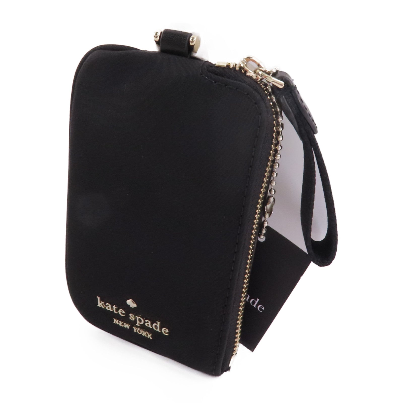Kate Spade 尼龍Card Case銀扣卡片套