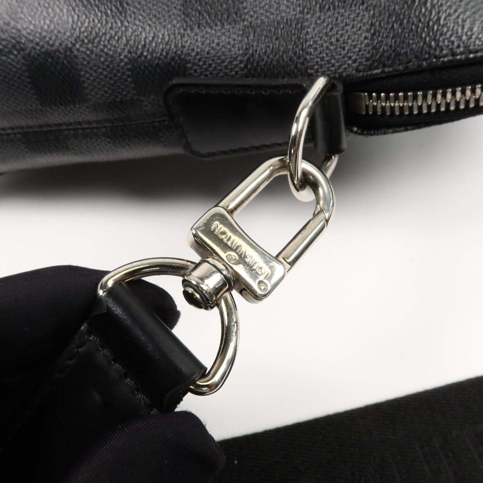 LOUIS VUITTON Damier Graphite Porte Document Jour Business Bag手挽袋