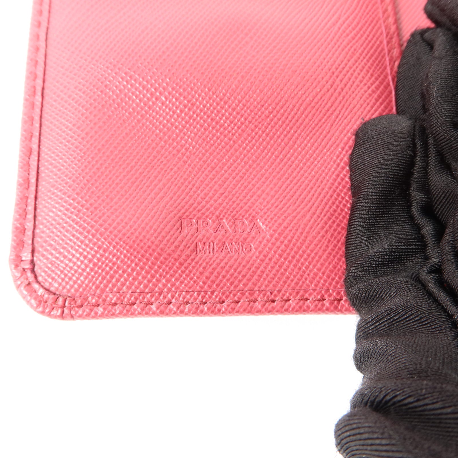 PRADA Saffiano皮革Bifold Wallet錢包