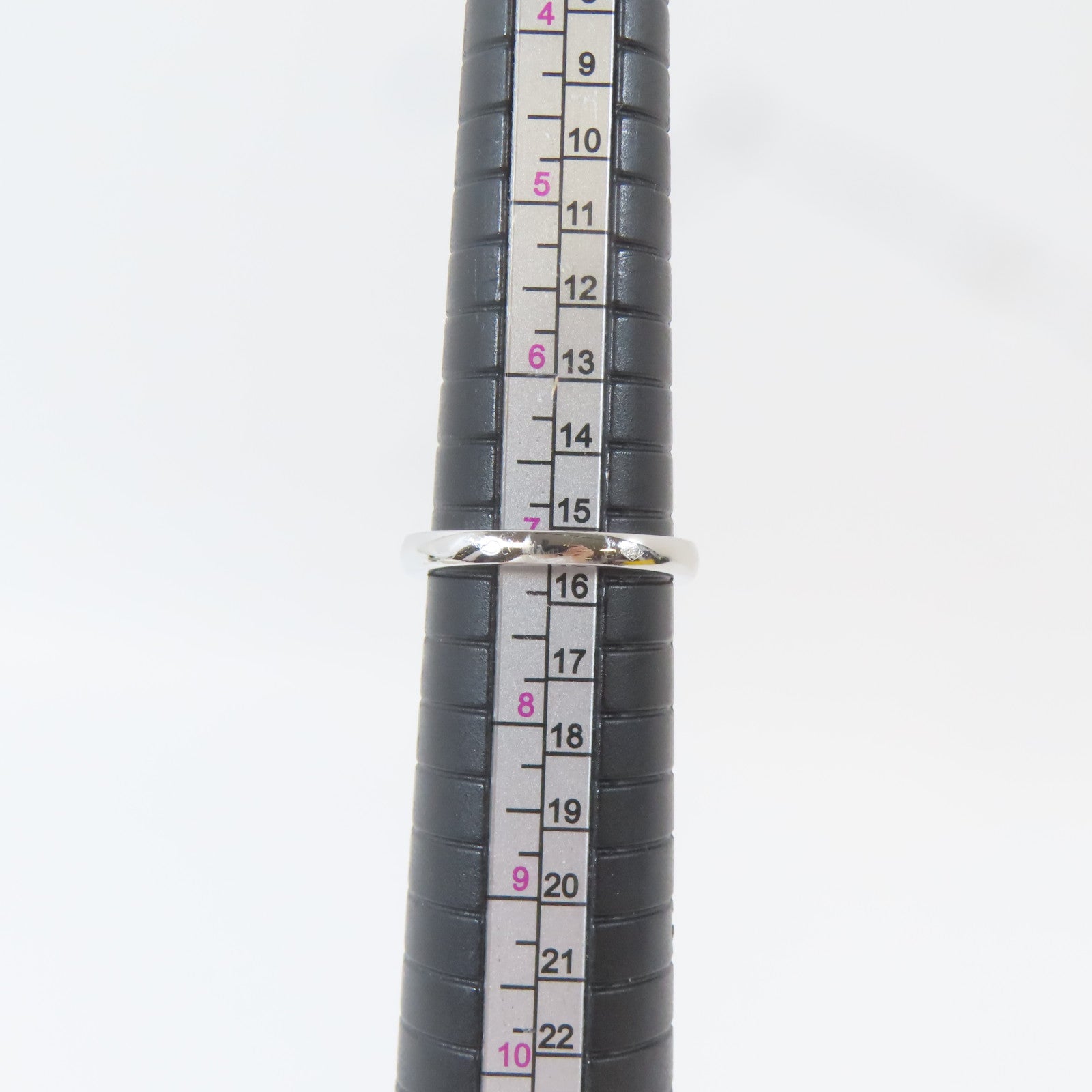 Van Cleef & Arpels 18K白金Vintage Alhamber Ring戒指US#7