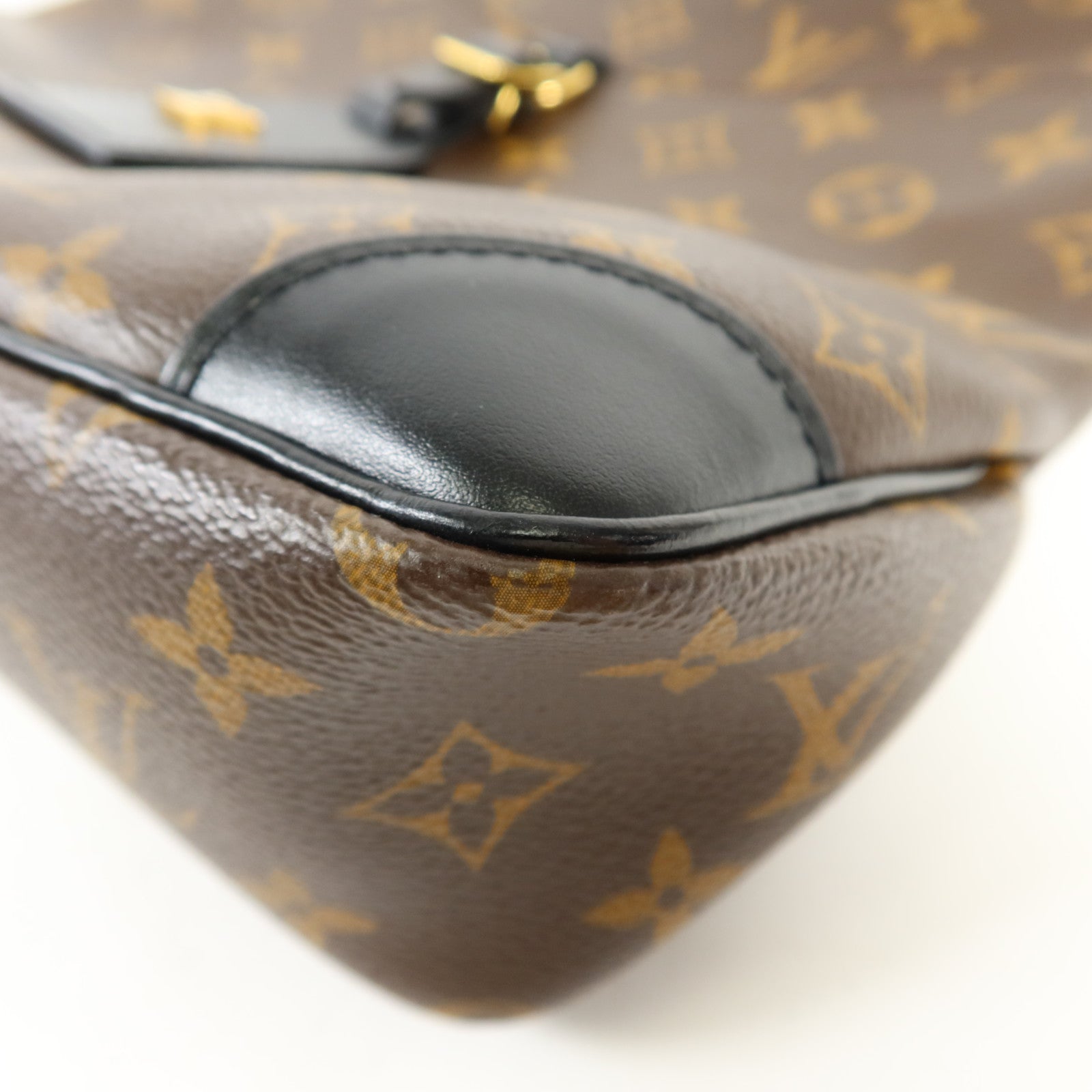 LOUIS VUITTON Monogram Odeon PM金扣肩背袋
