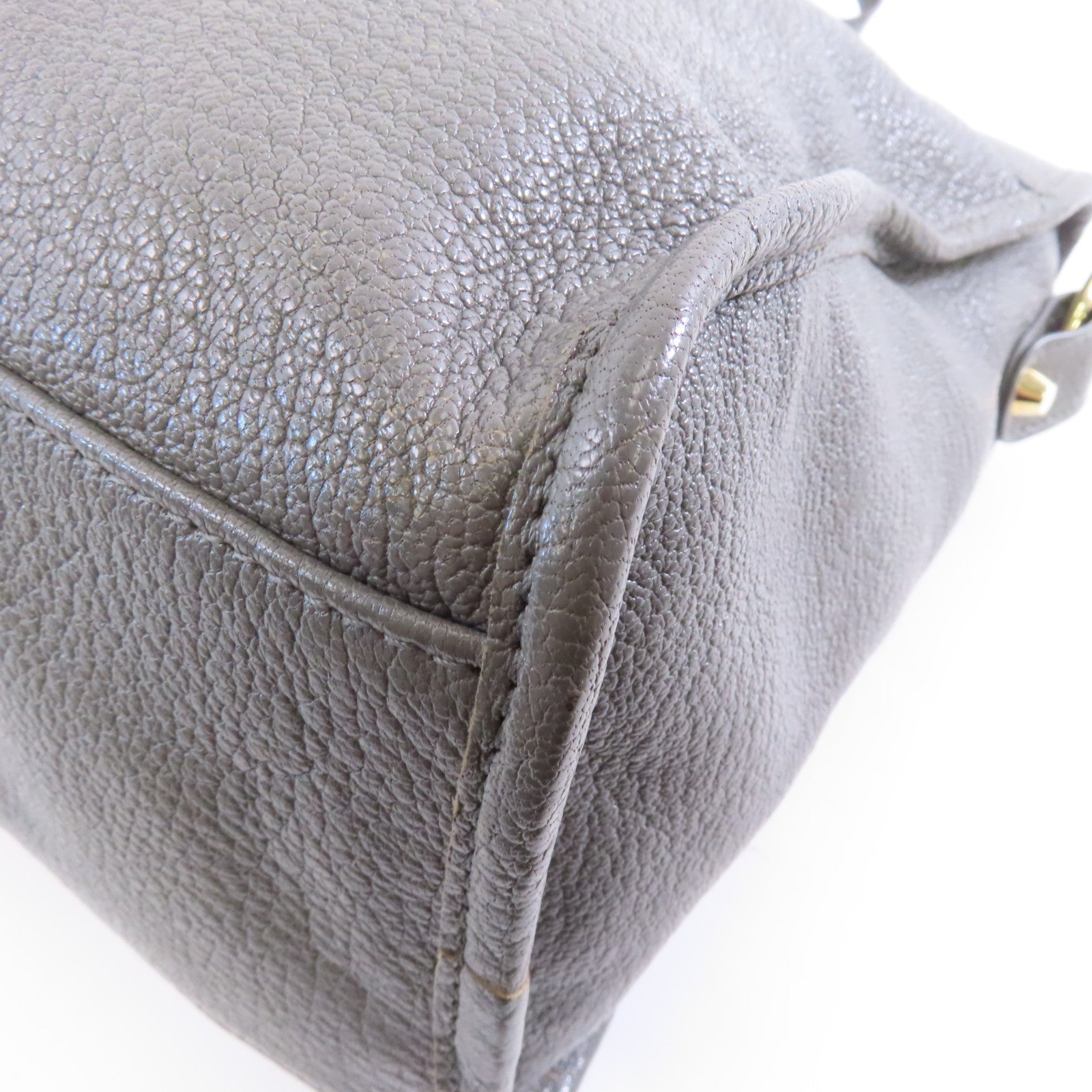 BALENCIAGA 牛皮皮革City金扣手挽肩背兩用袋黑色