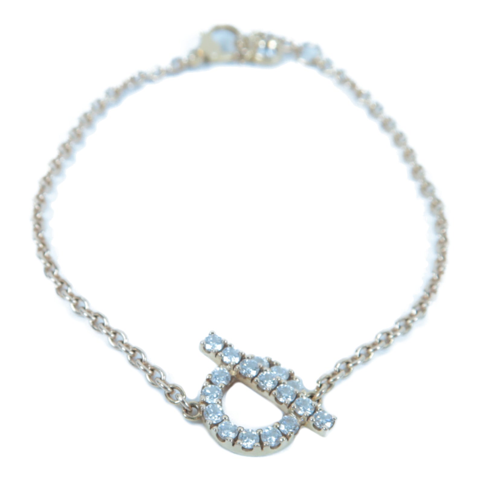 HERMES 【激減優惠】18K玫瑰金Finesse Bracelet 0.55ct鑽石手鏈