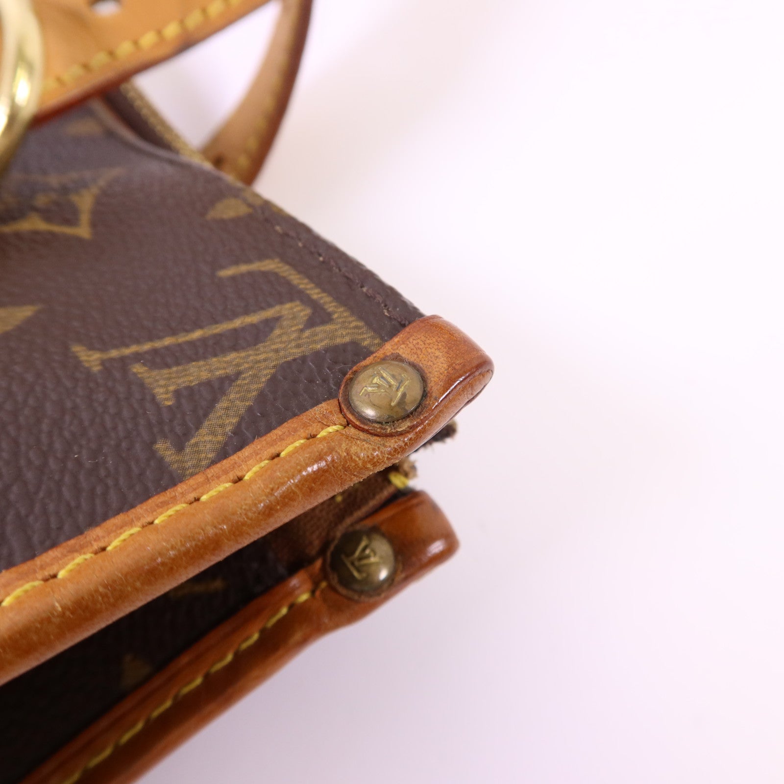 LOUIS VUITTON Monogram Popincourt Haut金扣肩背袋