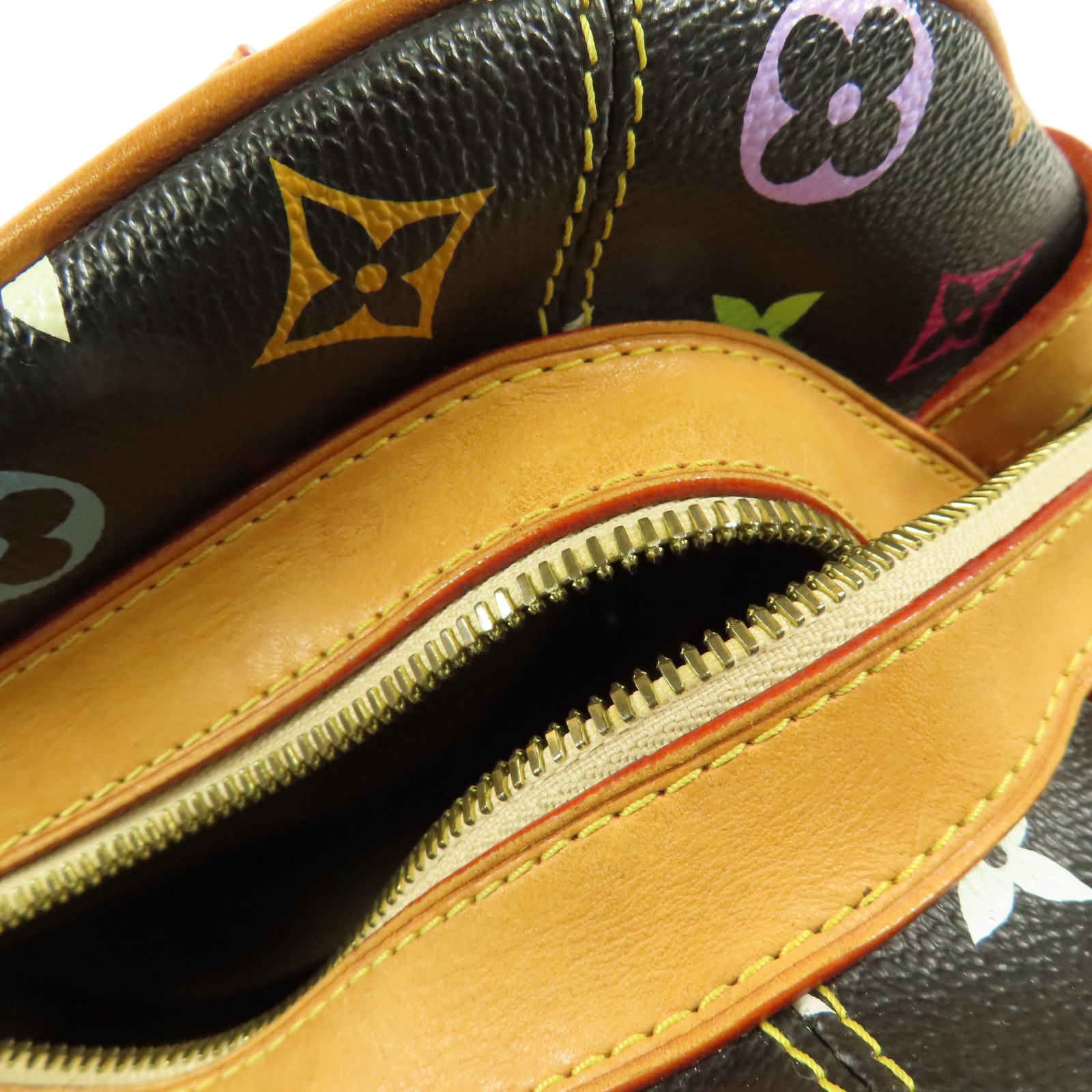 LOUIS VUITTON Monogram Multicolore Claudia金扣手挽袋