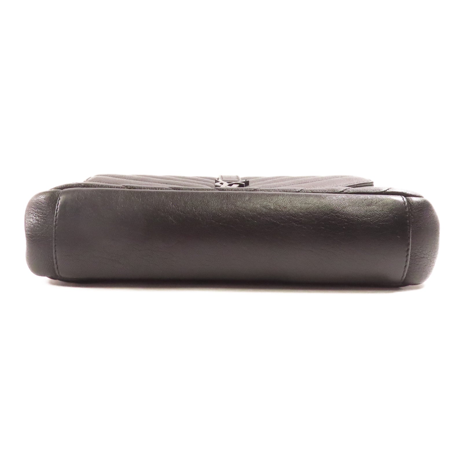 SAINT LAURENT 牛皮皮革College 2 Way Bag鏈帶手挽肩背兩用袋