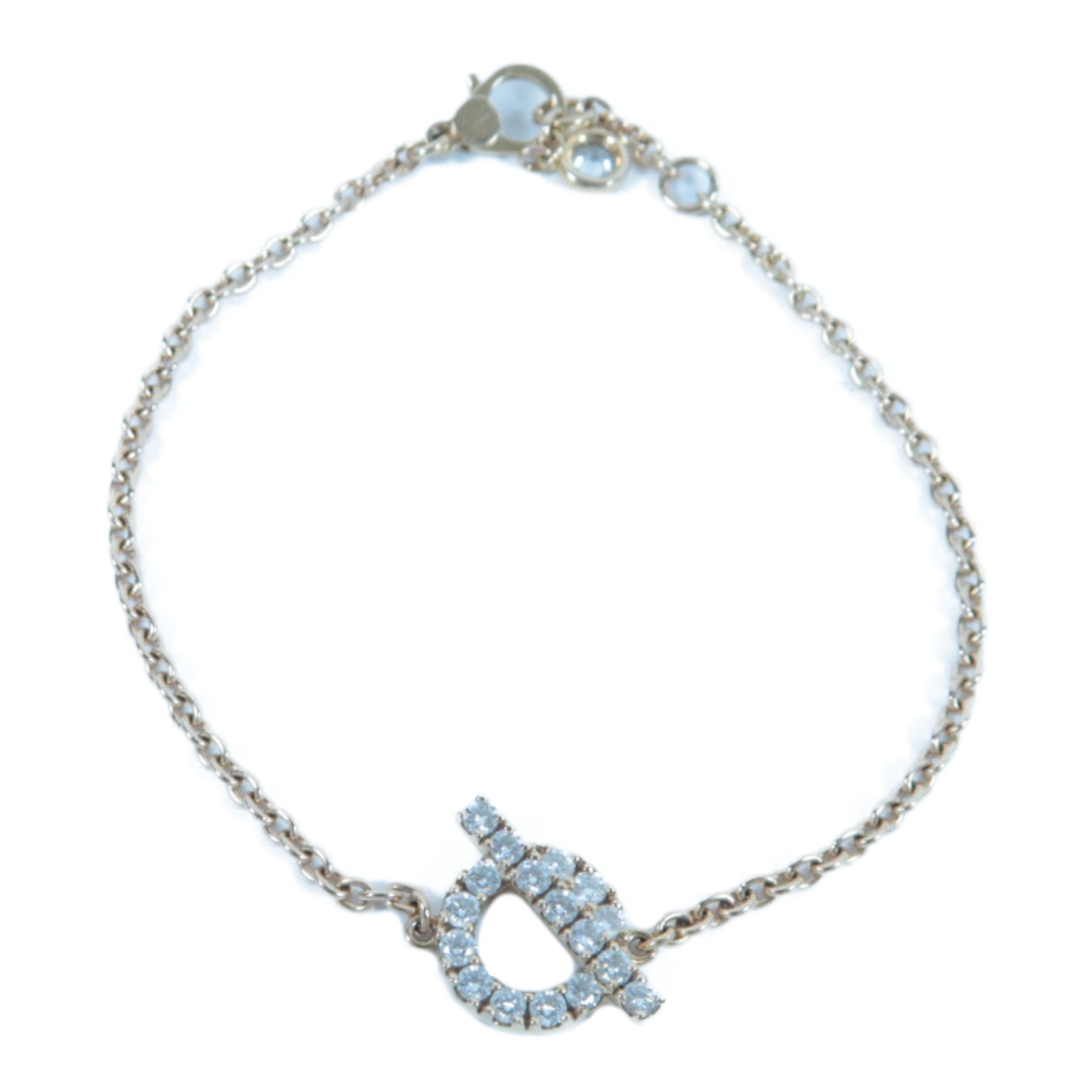 HERMES 【激減優惠】18K玫瑰金Finesse Bracelet 0.55ct鑽石手鏈