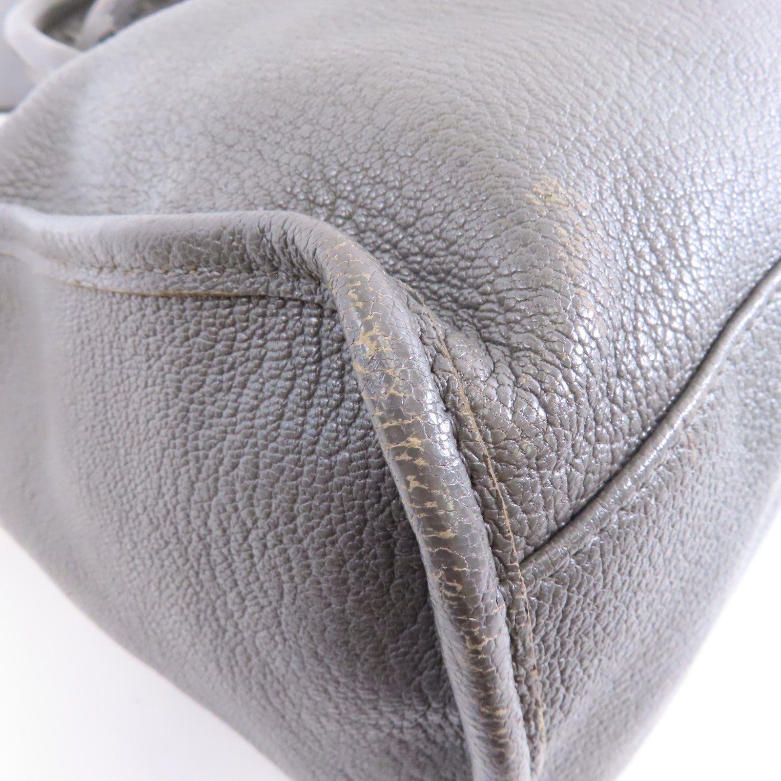 BALENCIAGA 牛皮皮革City金扣手挽肩背兩用袋黑色