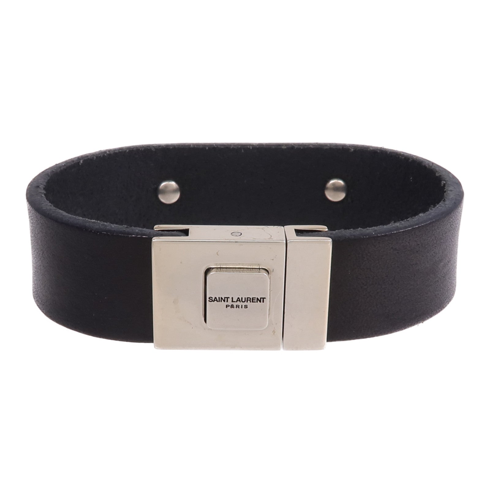 SAINT LAURENT 牛皮皮革Bracelet手帶