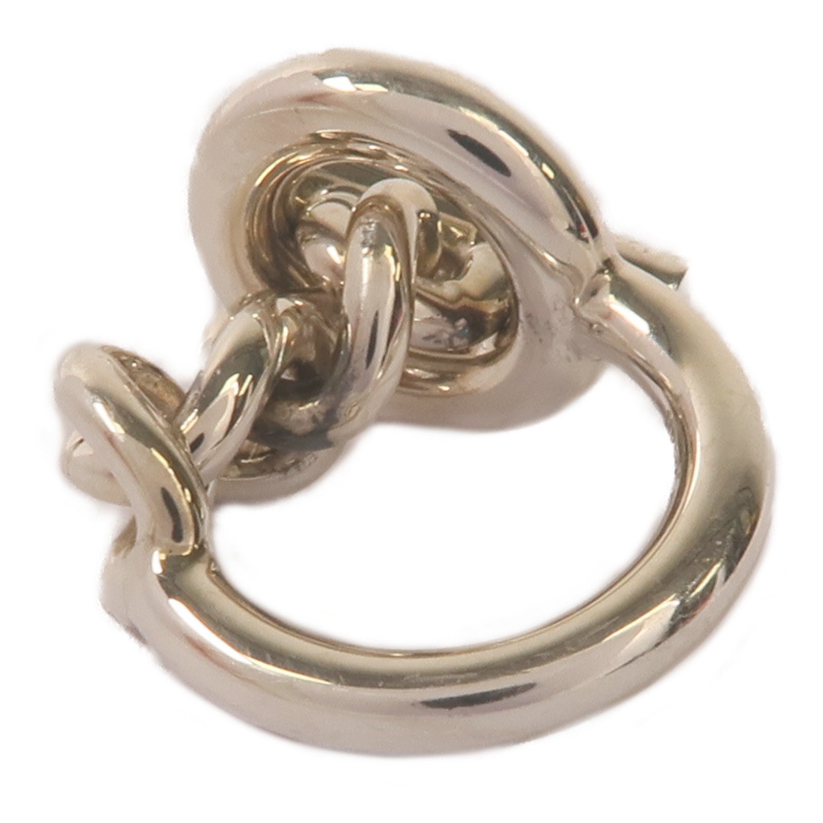 HERMES 925純銀Croisette Ring戒指Hermes#51/US#5.25