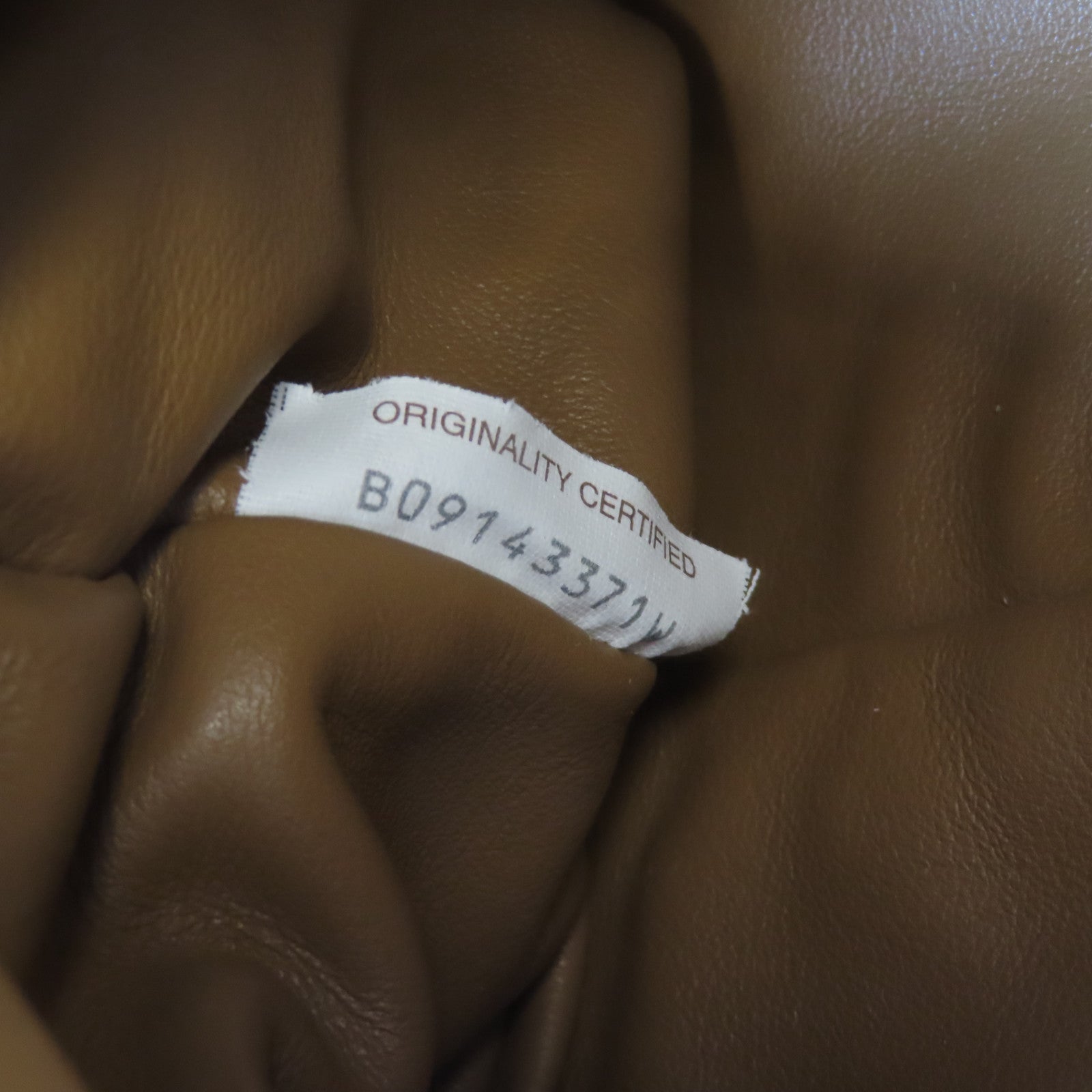 BOTTEGA VENETA 【激減優惠】牛皮皮革Chain Shoulder Bag金扣肩背袋啡色