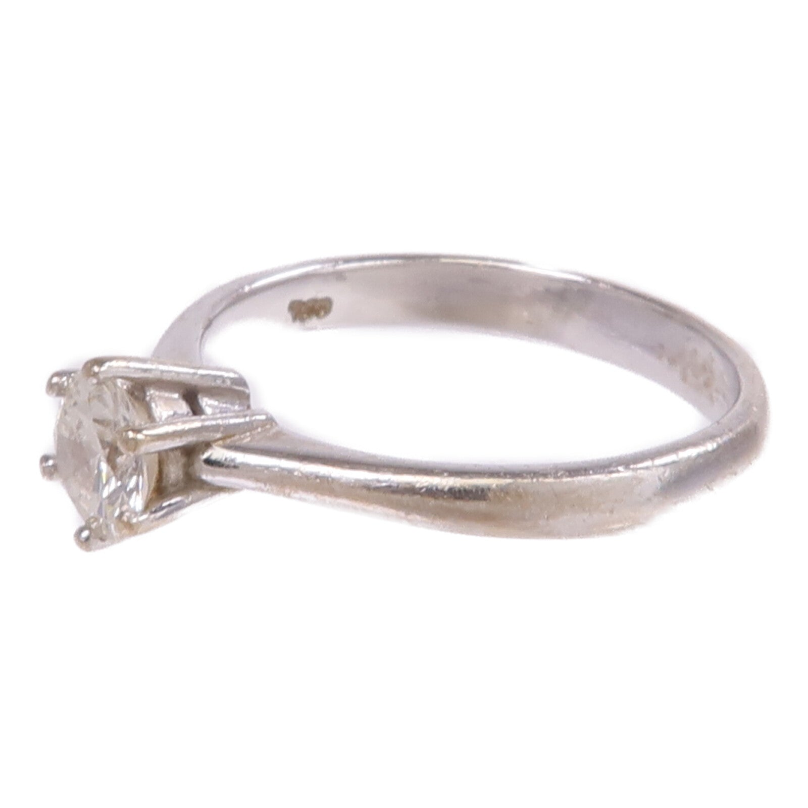 JEWELRY 【激減優惠】18K白金Diamond Ring鑽石戒指US#5.75