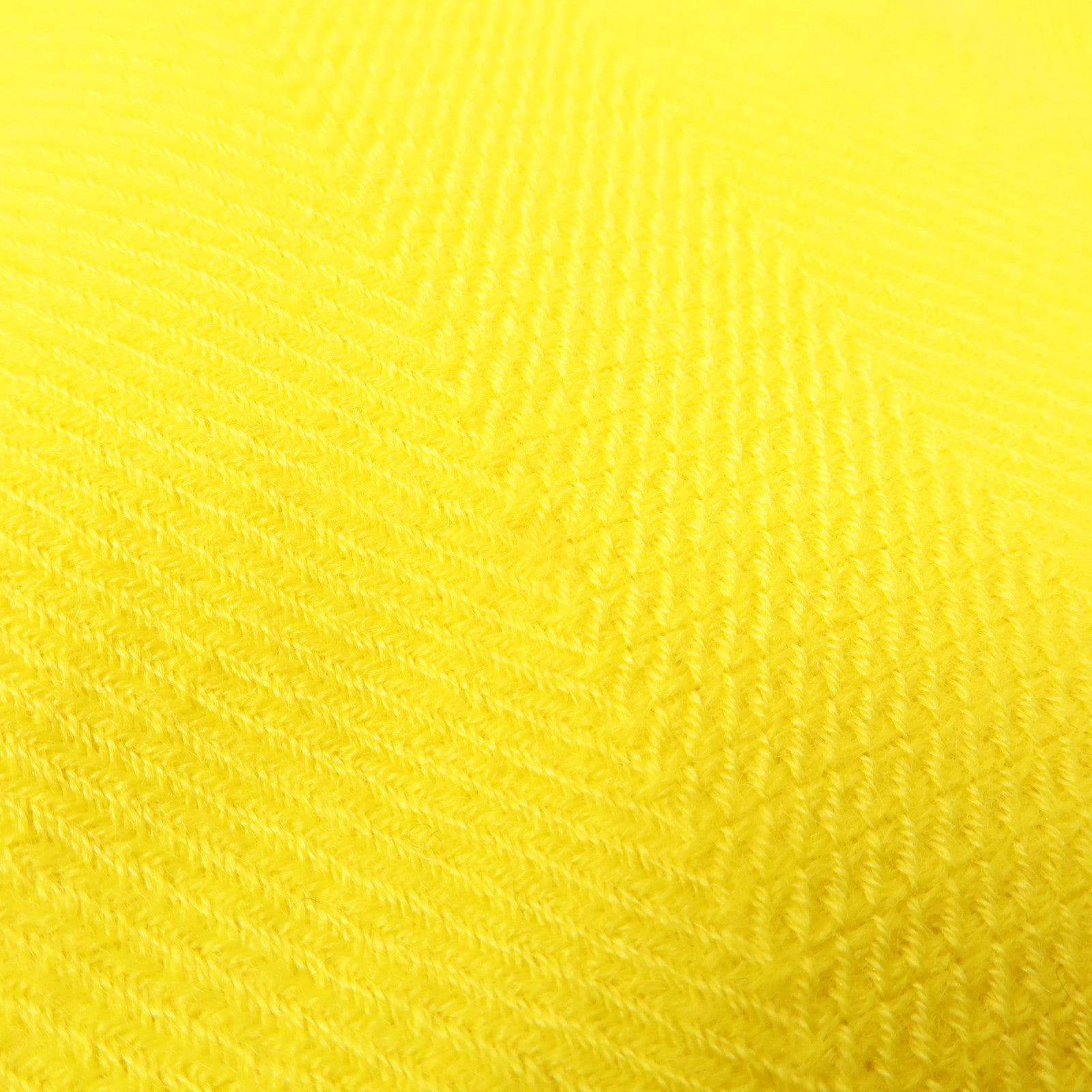 HERMES New Libris Scarf Cashmere Silk Yellow