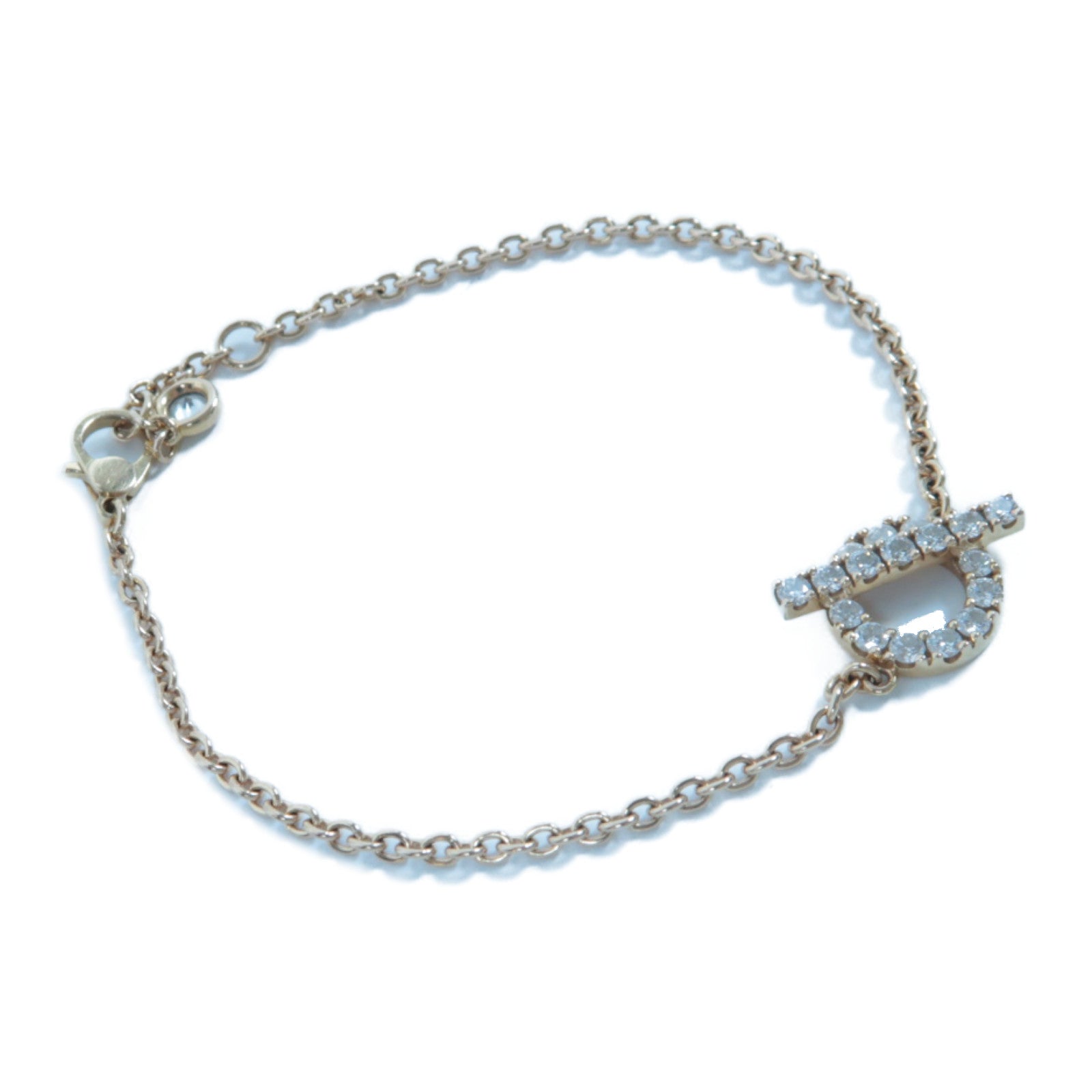 HERMES 【激減優惠】18K玫瑰金Finesse Bracelet 0.55ct鑽石手鏈
