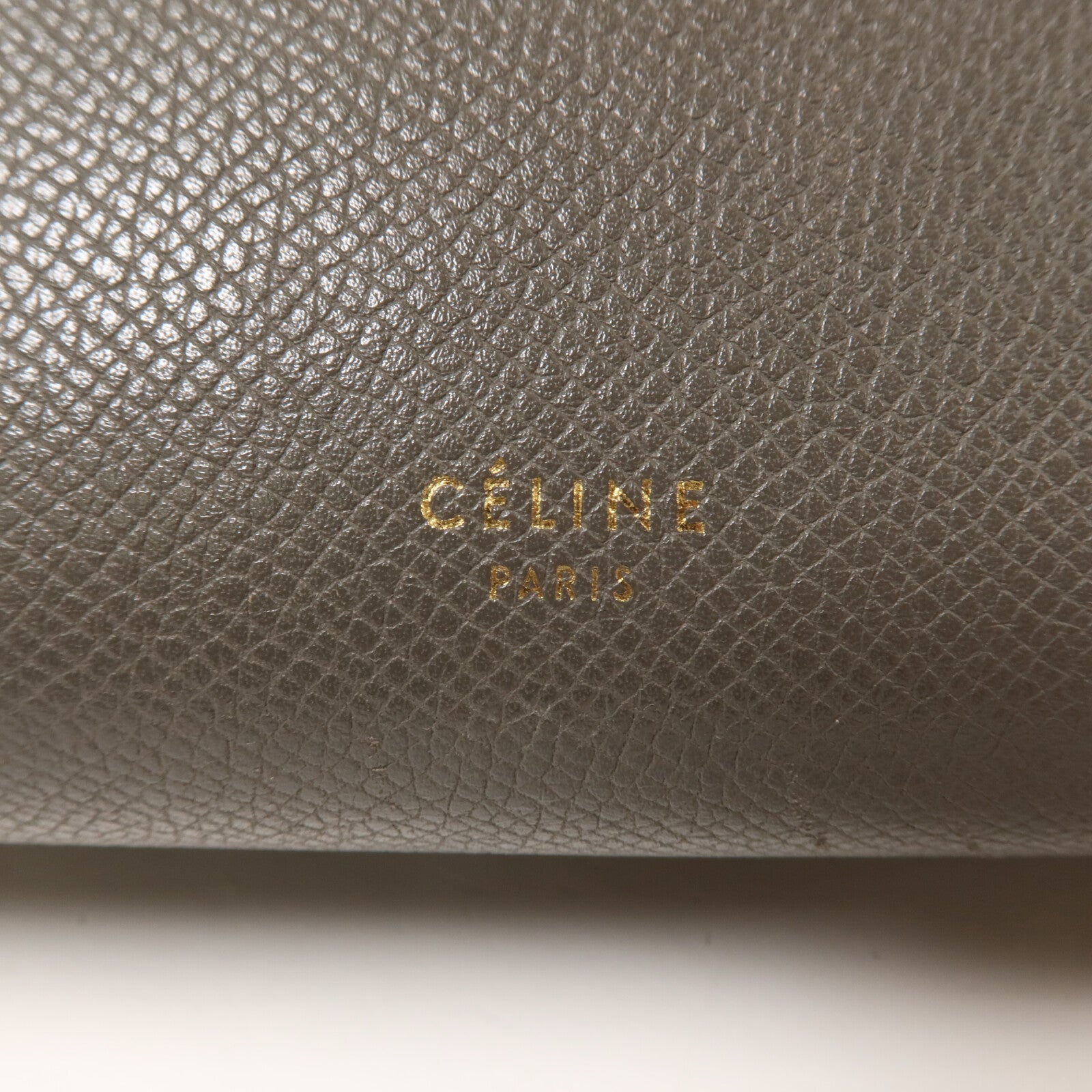 CELINE 牛皮皮革Micro Belt Bag手挽肩背兩用袋