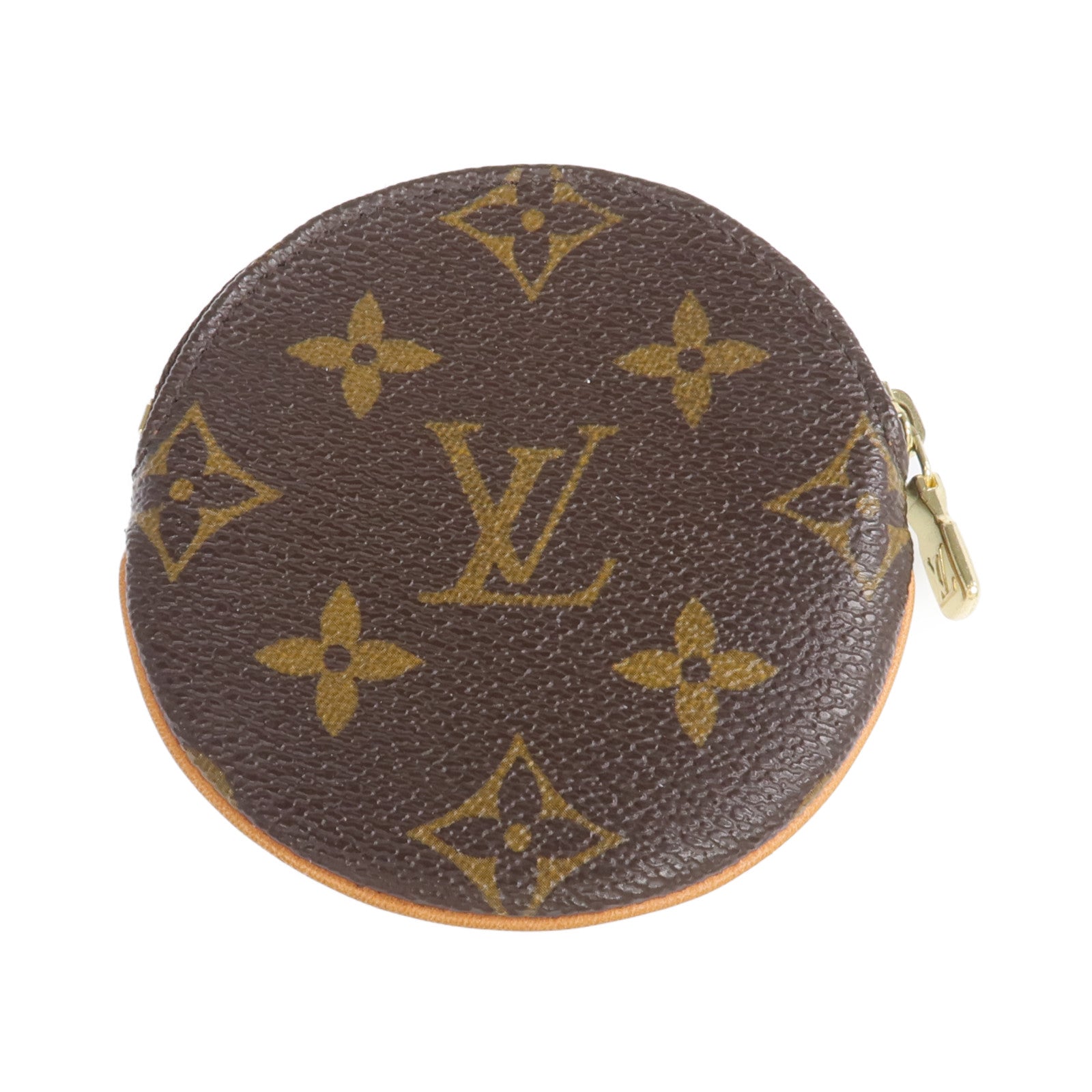 LOUIS VUITTON Monogram Coin Purse金扣零錢包