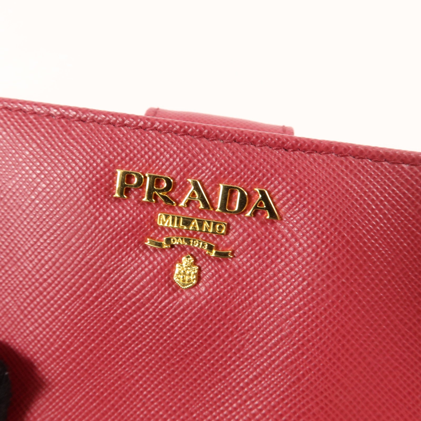 PRADA Saffiano皮革Bifold Wallet錢包