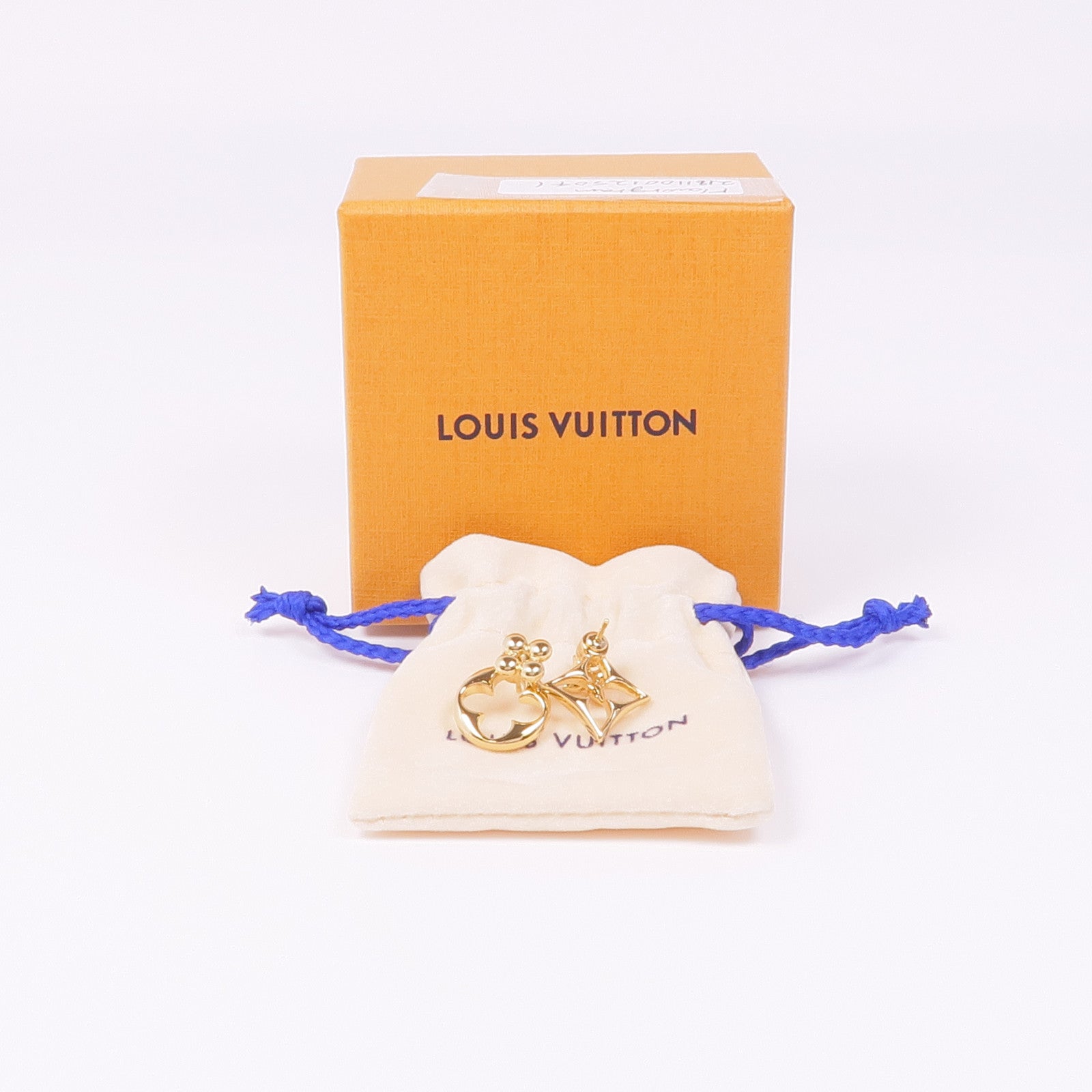LOUIS VUITTON 金屬Flowergram耳環