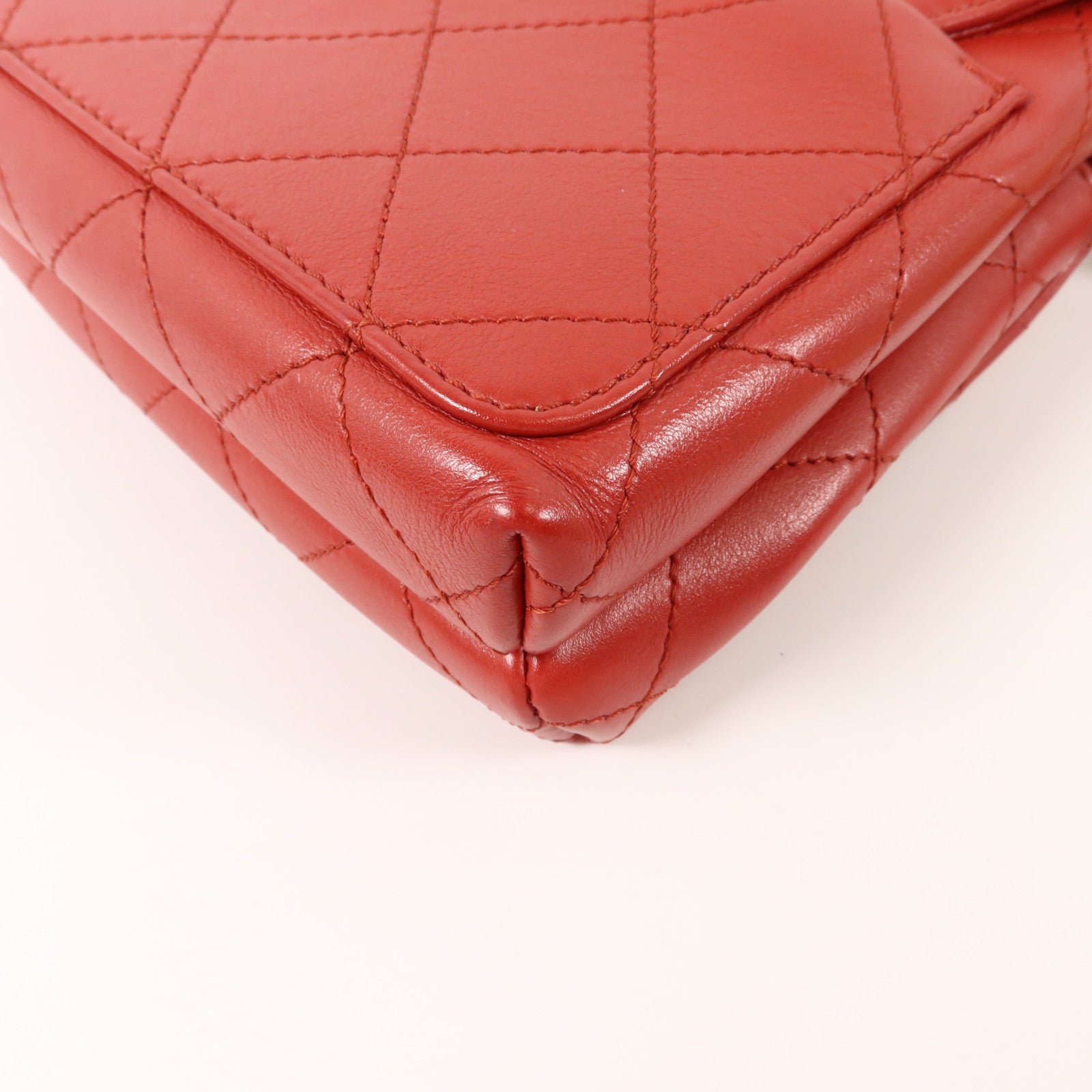 CHANEL 牛皮皮革Double Pocket Top Handle手挽肩背兩用袋