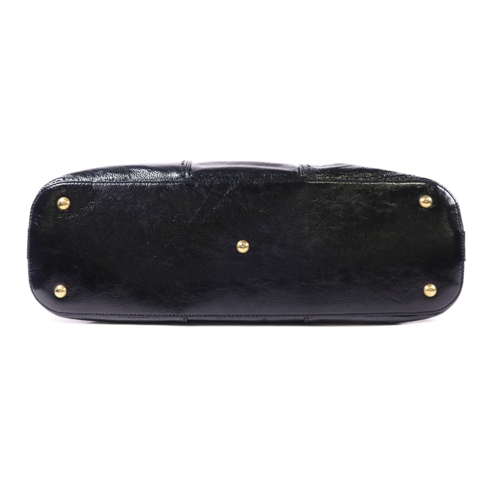 YVES SAINT LAURENT 漆皮皮革Shoulder Bag金扣肩背袋