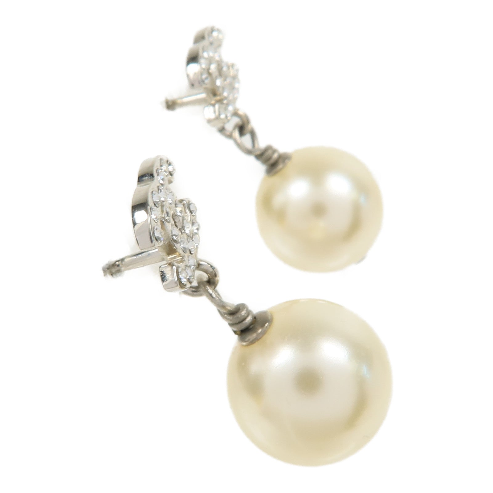 CHANEL 金屬/PVC Earrings耳環