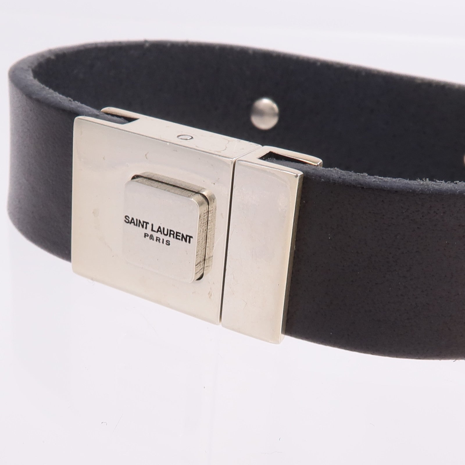 SAINT LAURENT 牛皮皮革Bracelet手帶