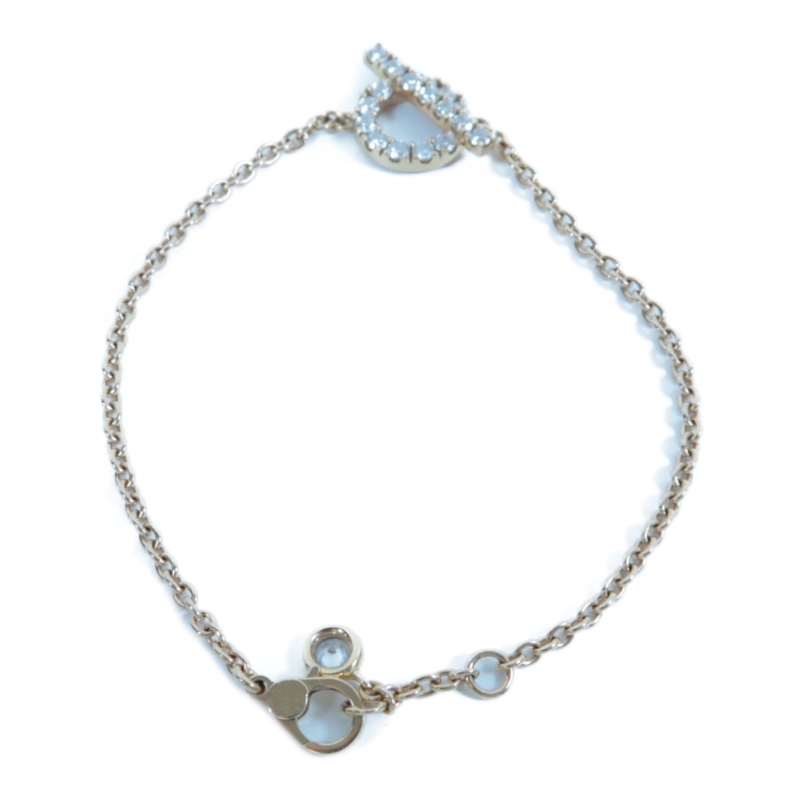 HERMES 【激減優惠】18K玫瑰金Finesse Bracelet 0.55ct鑽石手鏈