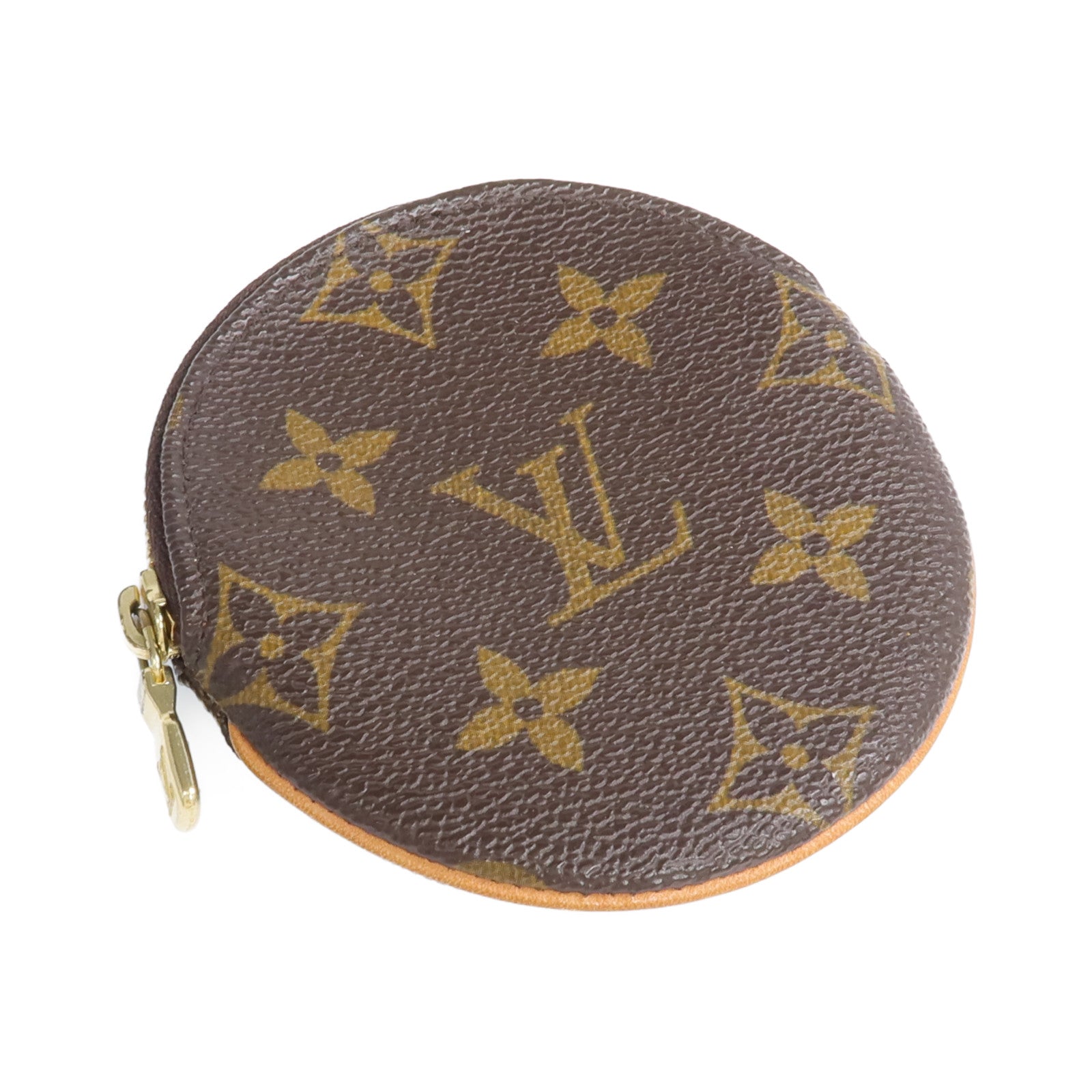 LOUIS VUITTON Monogram Coin Purse金扣零錢包