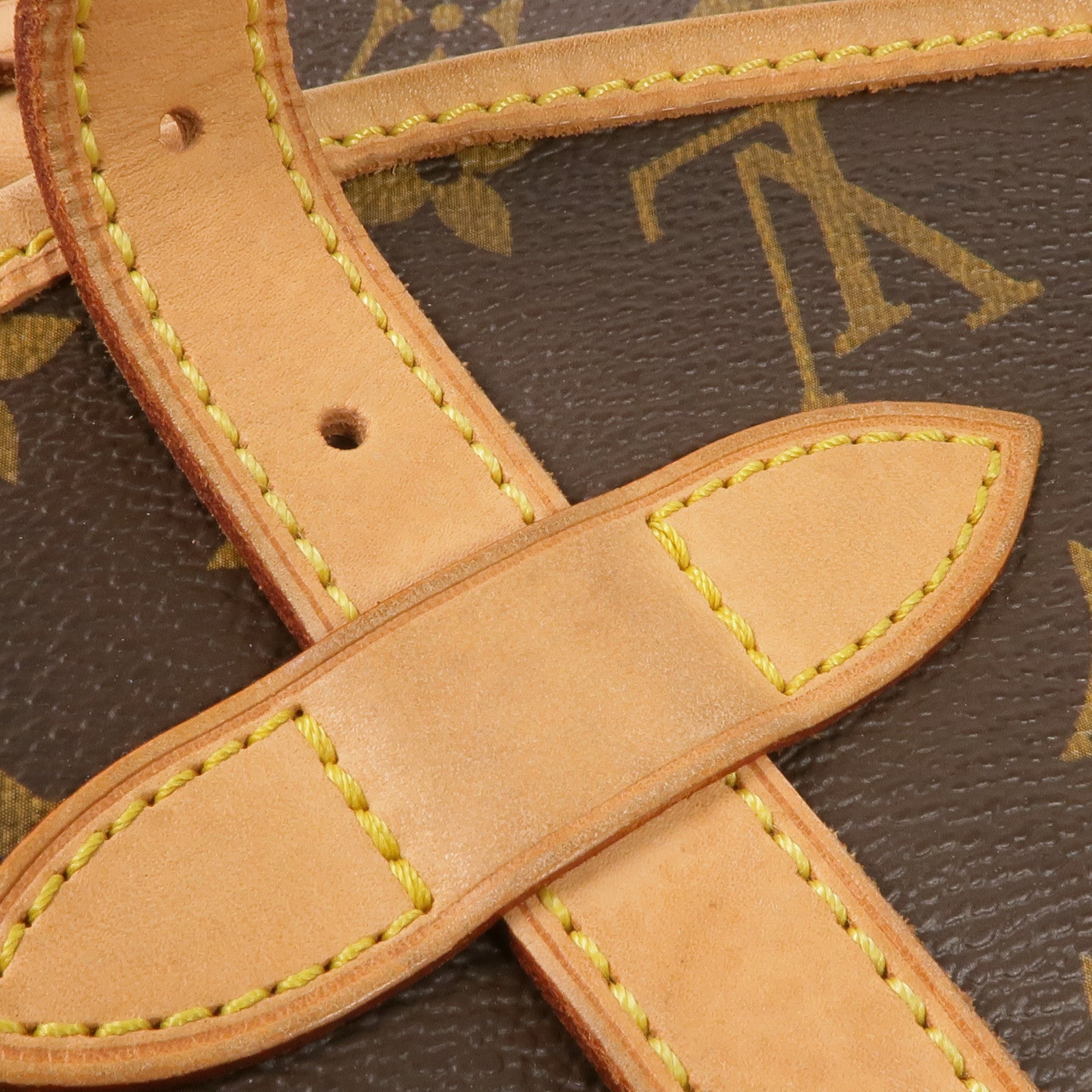 LOUIS VUITTON Monogram Saumur 30金扣肩背袋