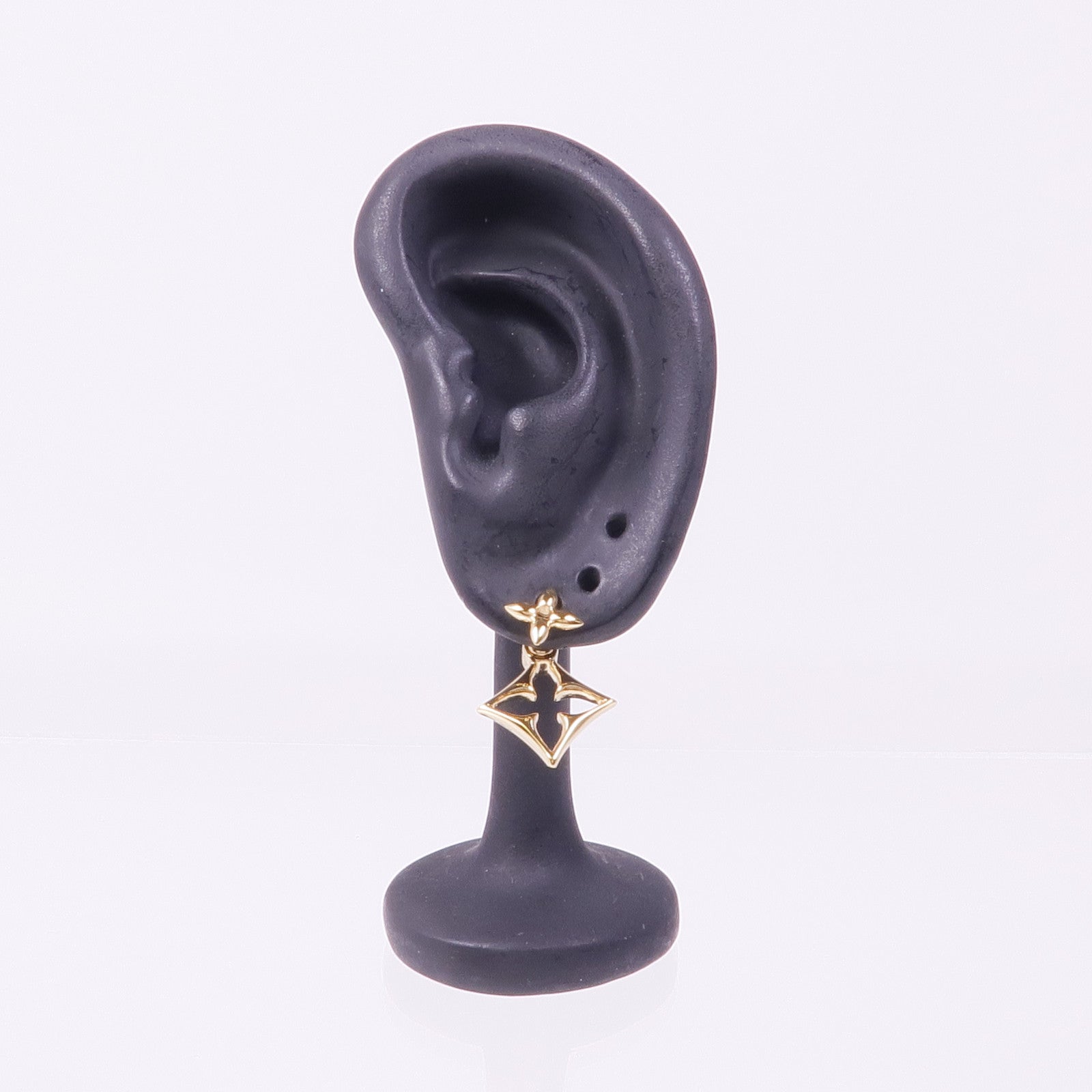 LOUIS VUITTON 金屬Flowergram耳環