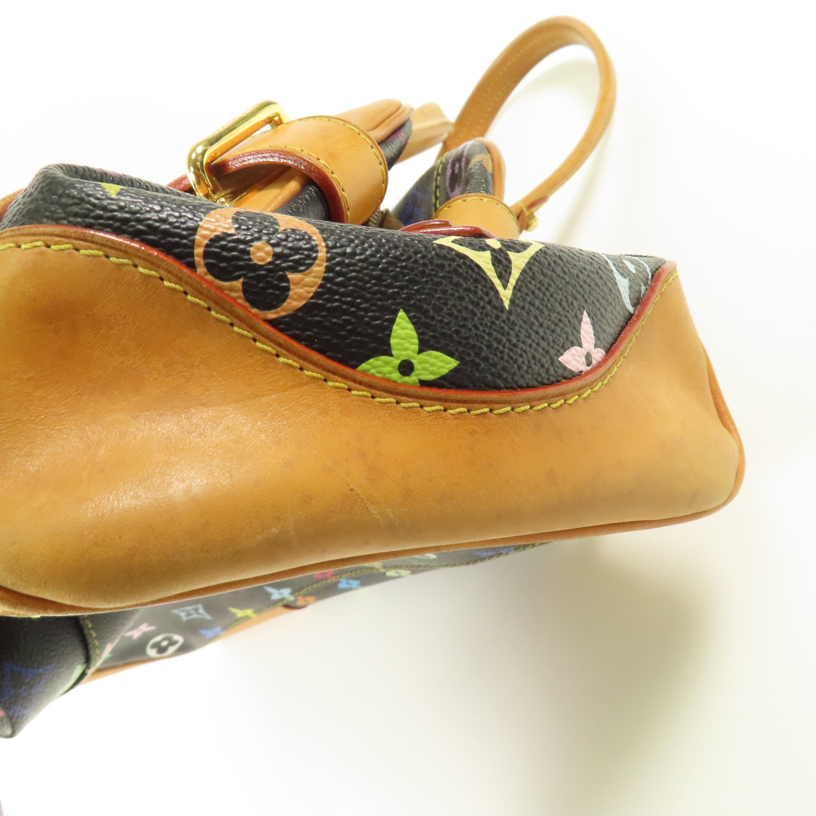 LOUIS VUITTON Monogram Multicolore Claudia金扣手挽袋