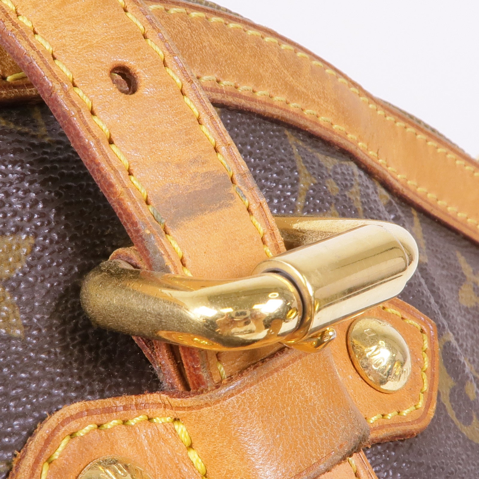 LOUIS VUITTON Monogram Tivoli GM金扣手挽袋